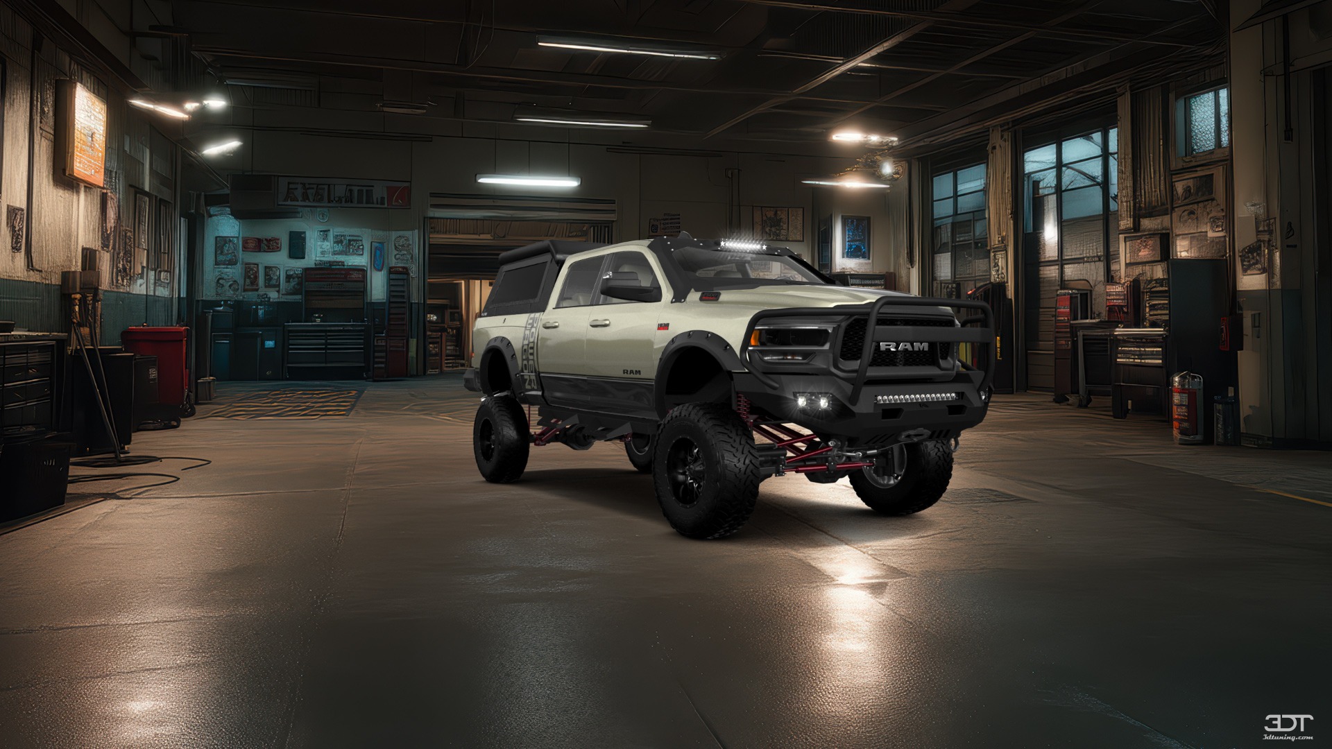 Dodge Ram 2500 4 Door pickup truck 2020 tuning