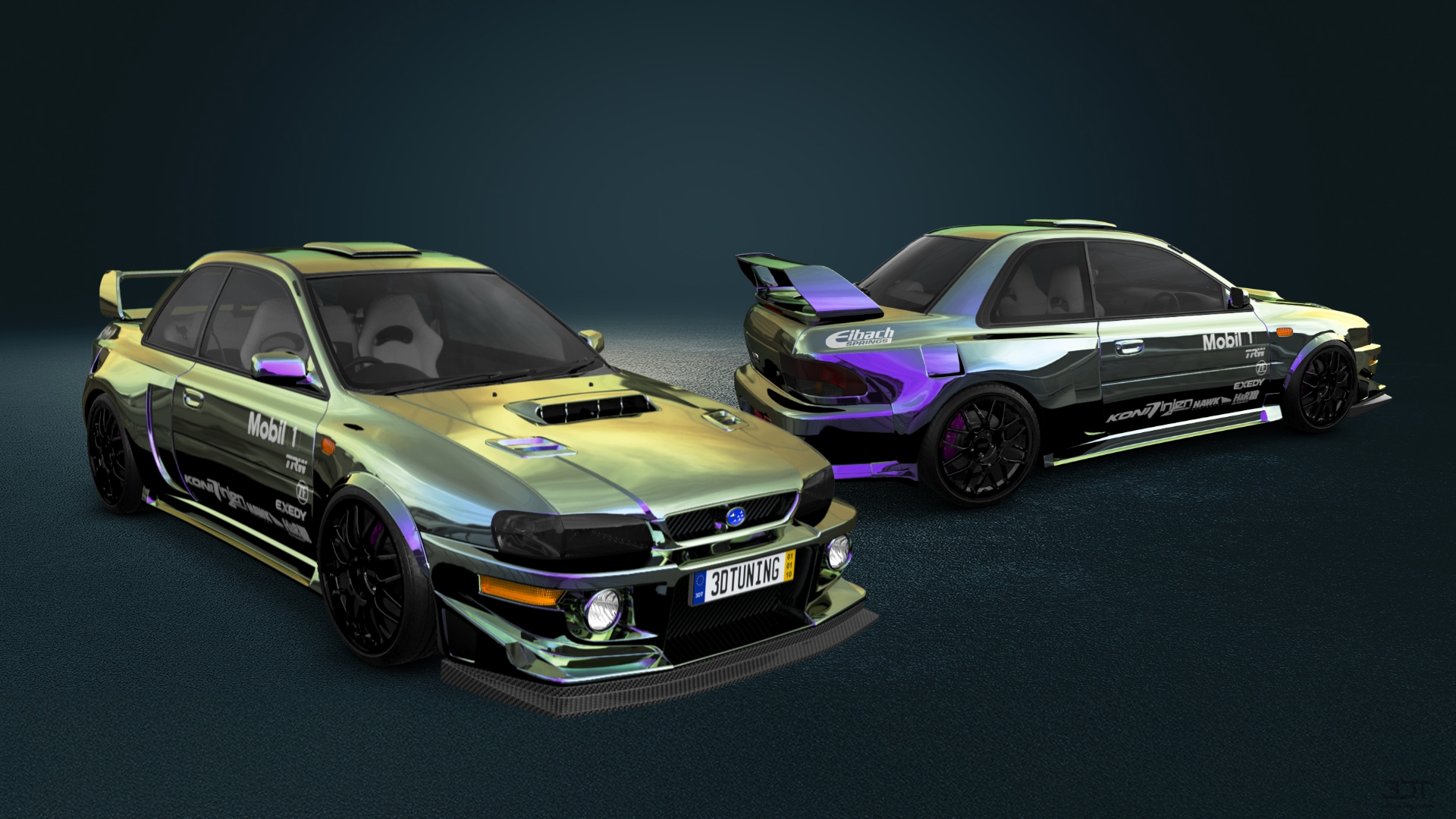 Subaru Impreza WRX STI 22B 2 Door Coupe 2000