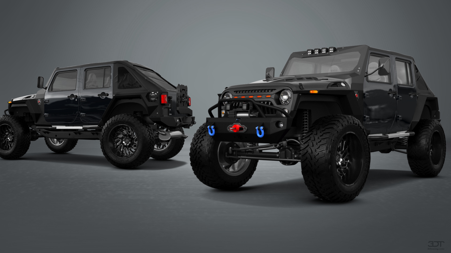 Jeep Wrangler Unlimited JK Rubicon Recon 4 Door SUV 2017 tuning