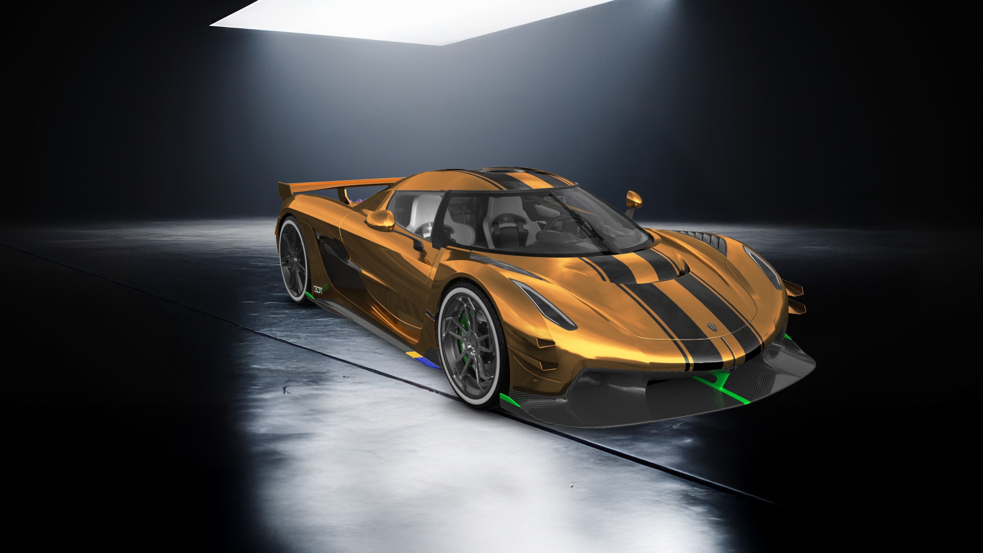 Koenigsegg Jesko 2 door targa top 2020 tuning