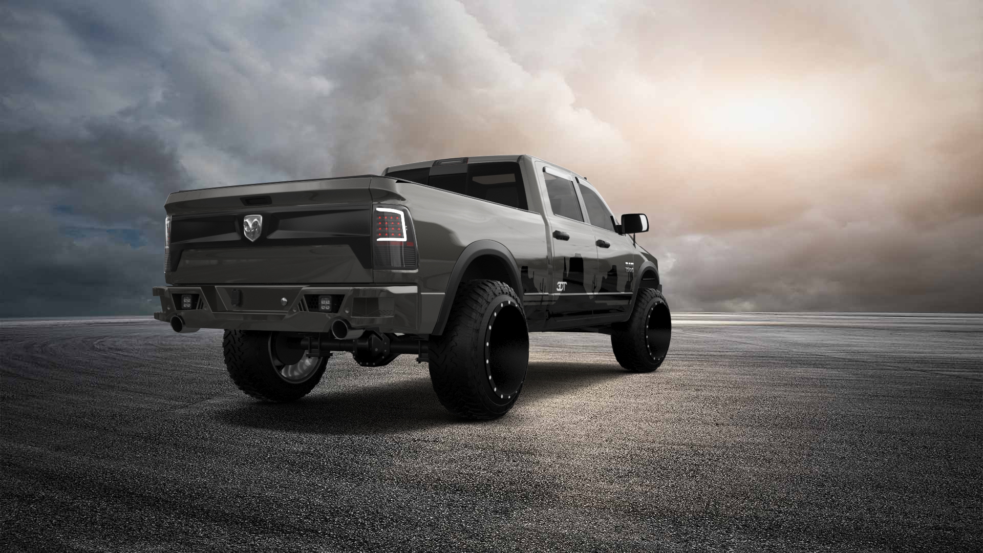 Dodge Ram 1500 Crew Cab 6.4 ft box 4 Door pickup truck 2009 Images