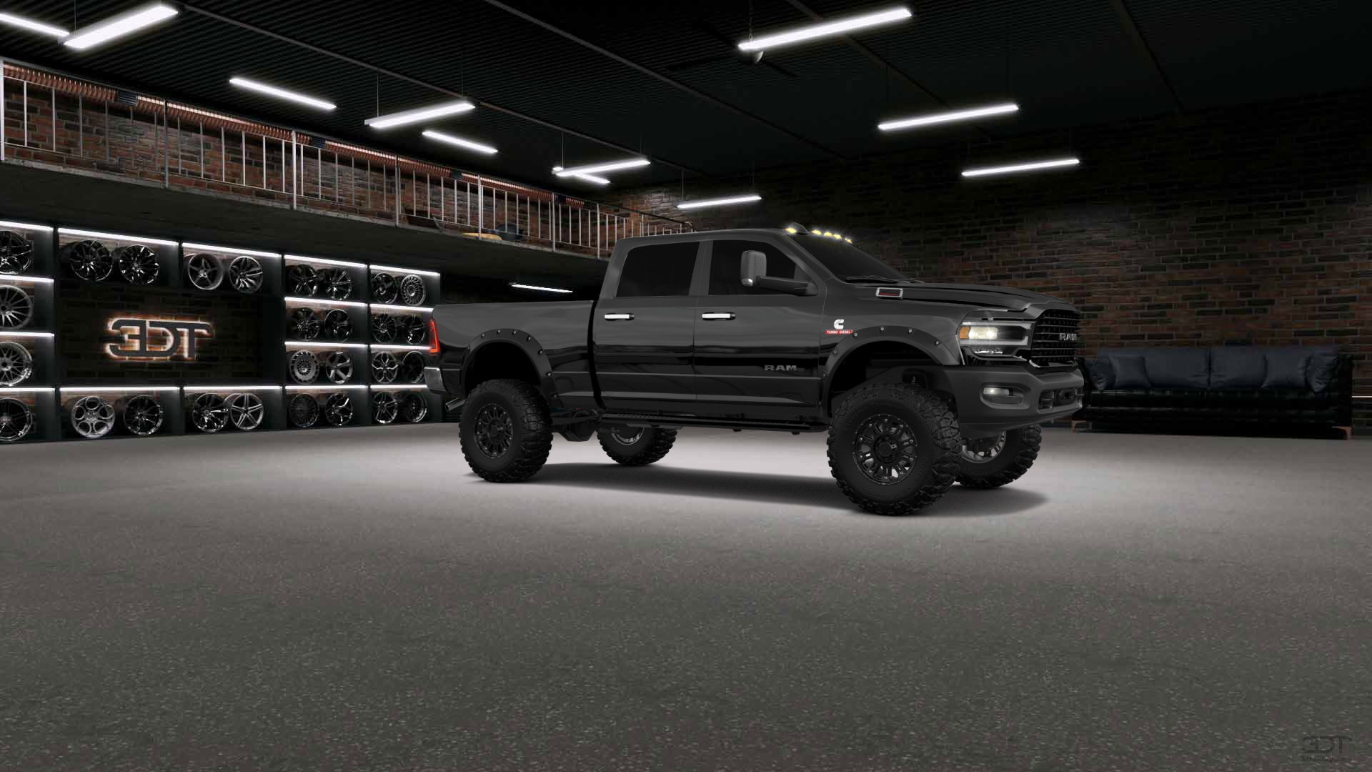 Dodge Ram 2500 4 Door pickup truck 2020 tuning