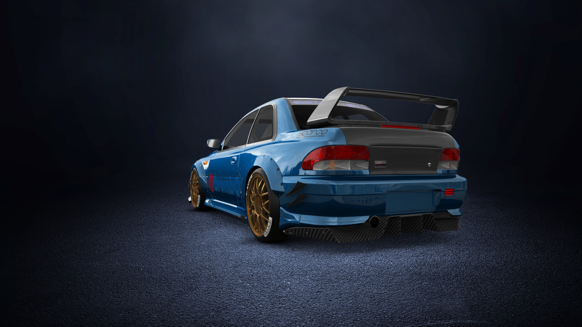 Subaru Impreza WRX STI 22B 2 Door Coupe 2000