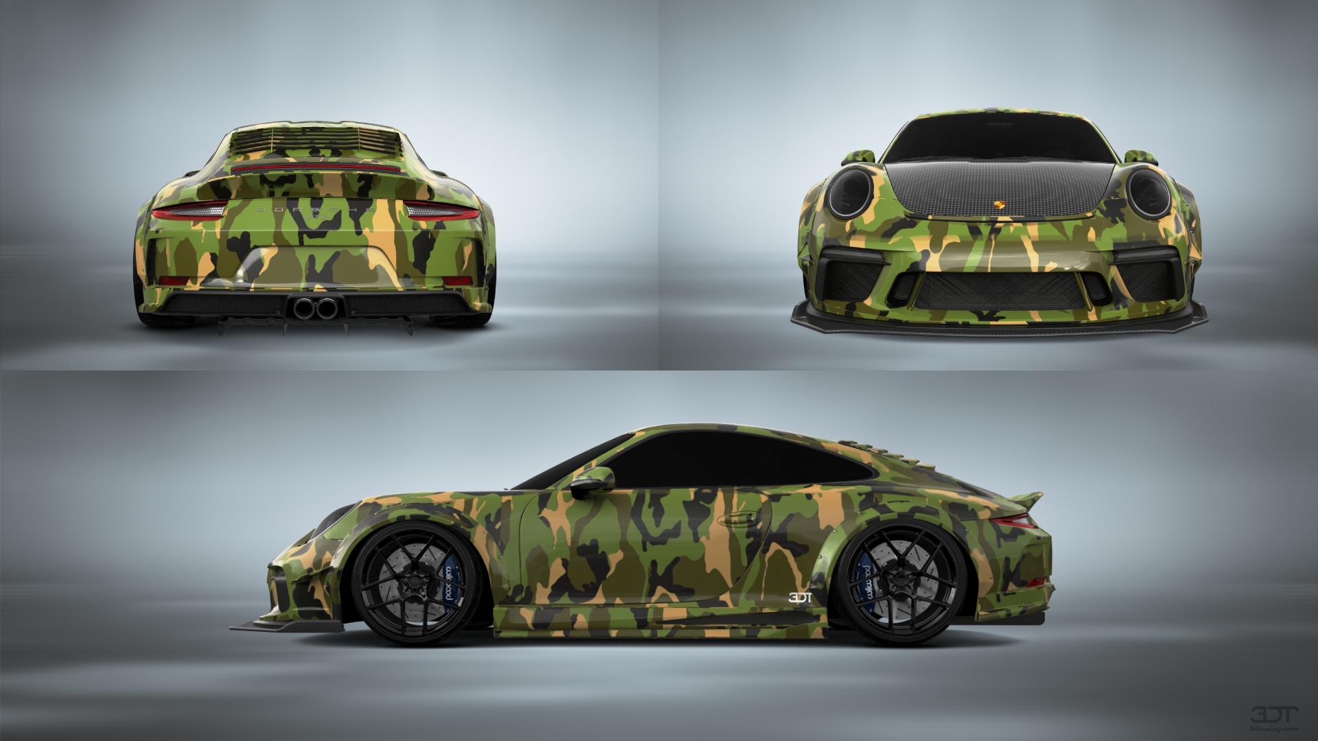 Porsche 911 Carrera 2 Door Coupe 2011 tuning