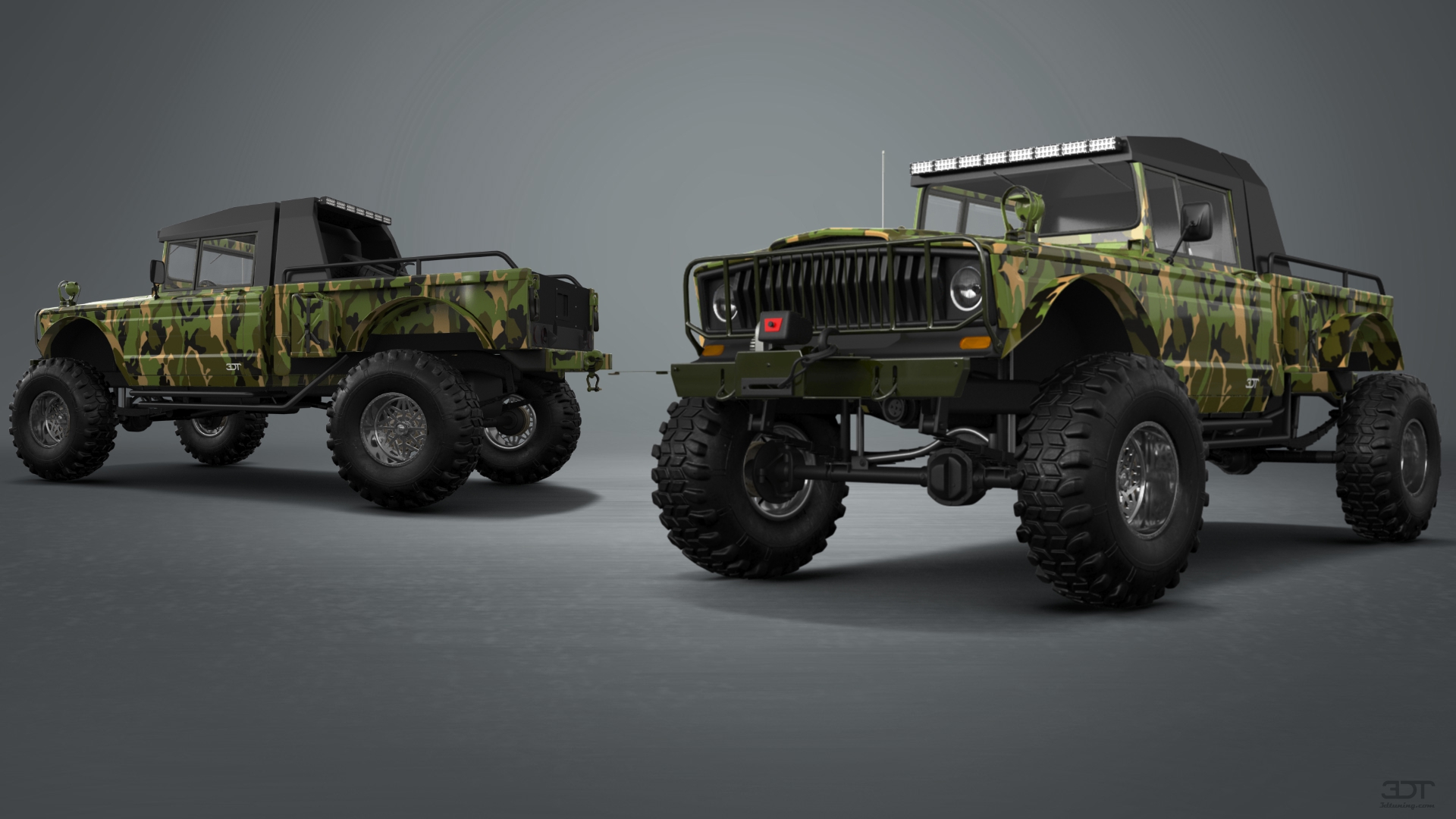 Jeep Kaiser M715 2 Door pickup truck 1968
