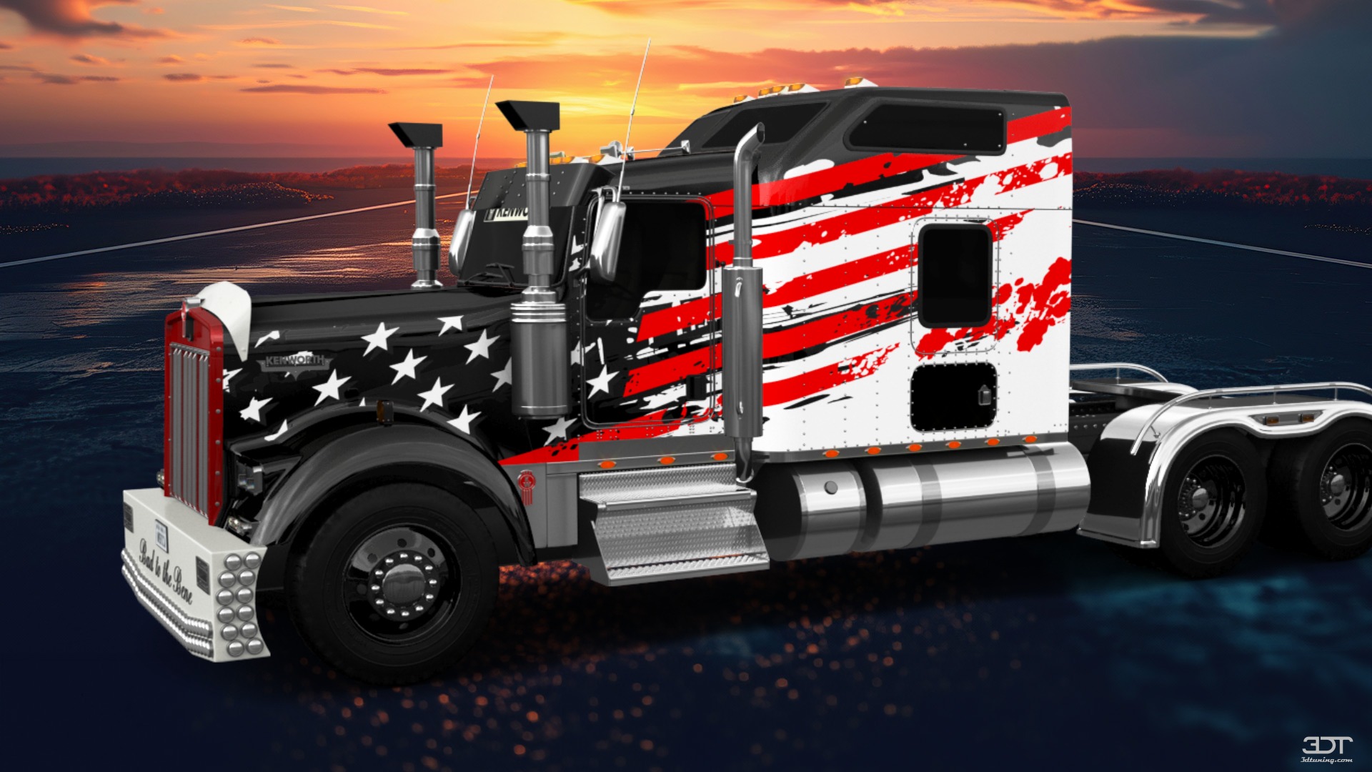 Kenworth W900 Sleeper Cab Truck 2015