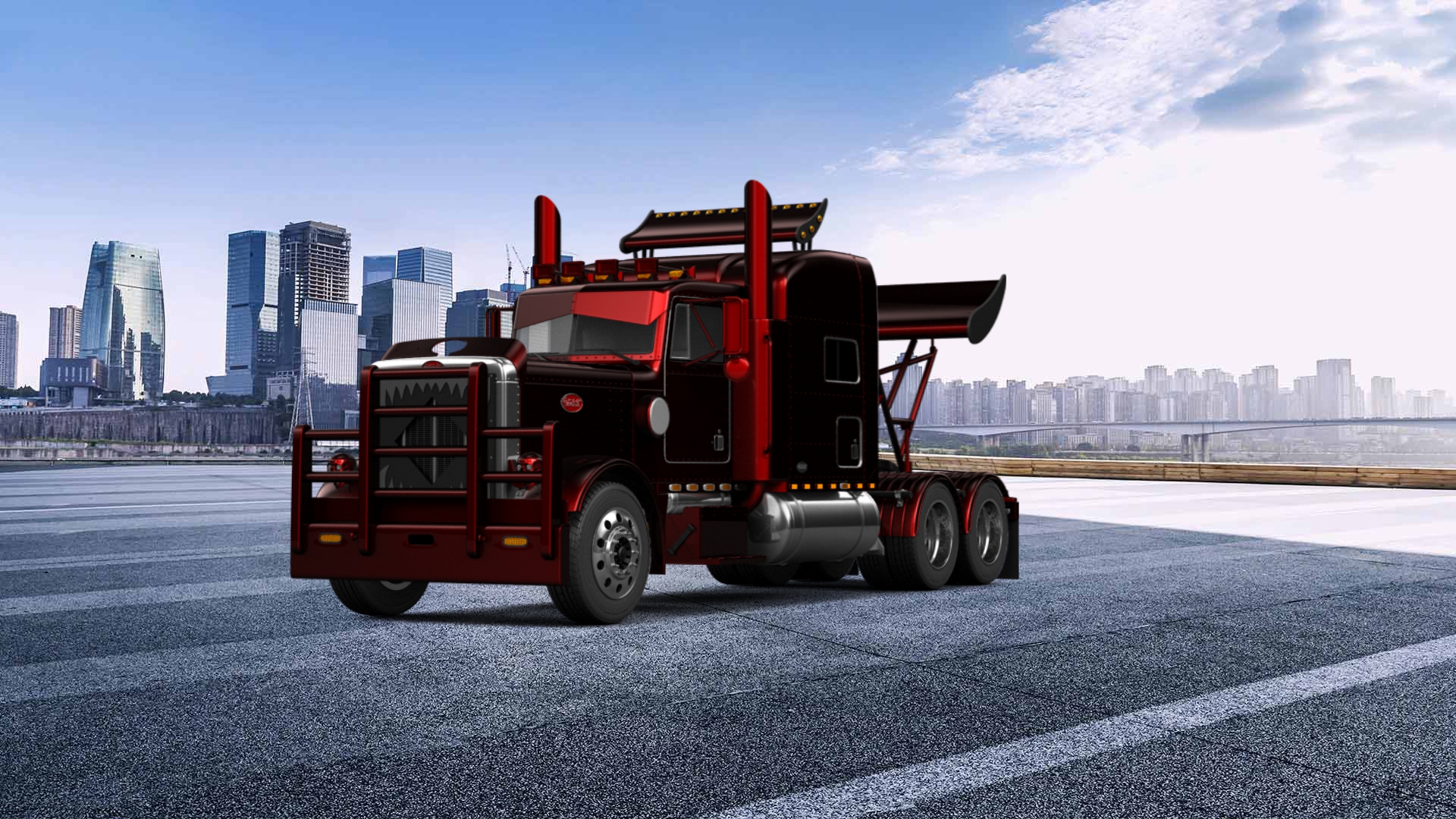 Peterbilt 359 Truck 1987 tuning