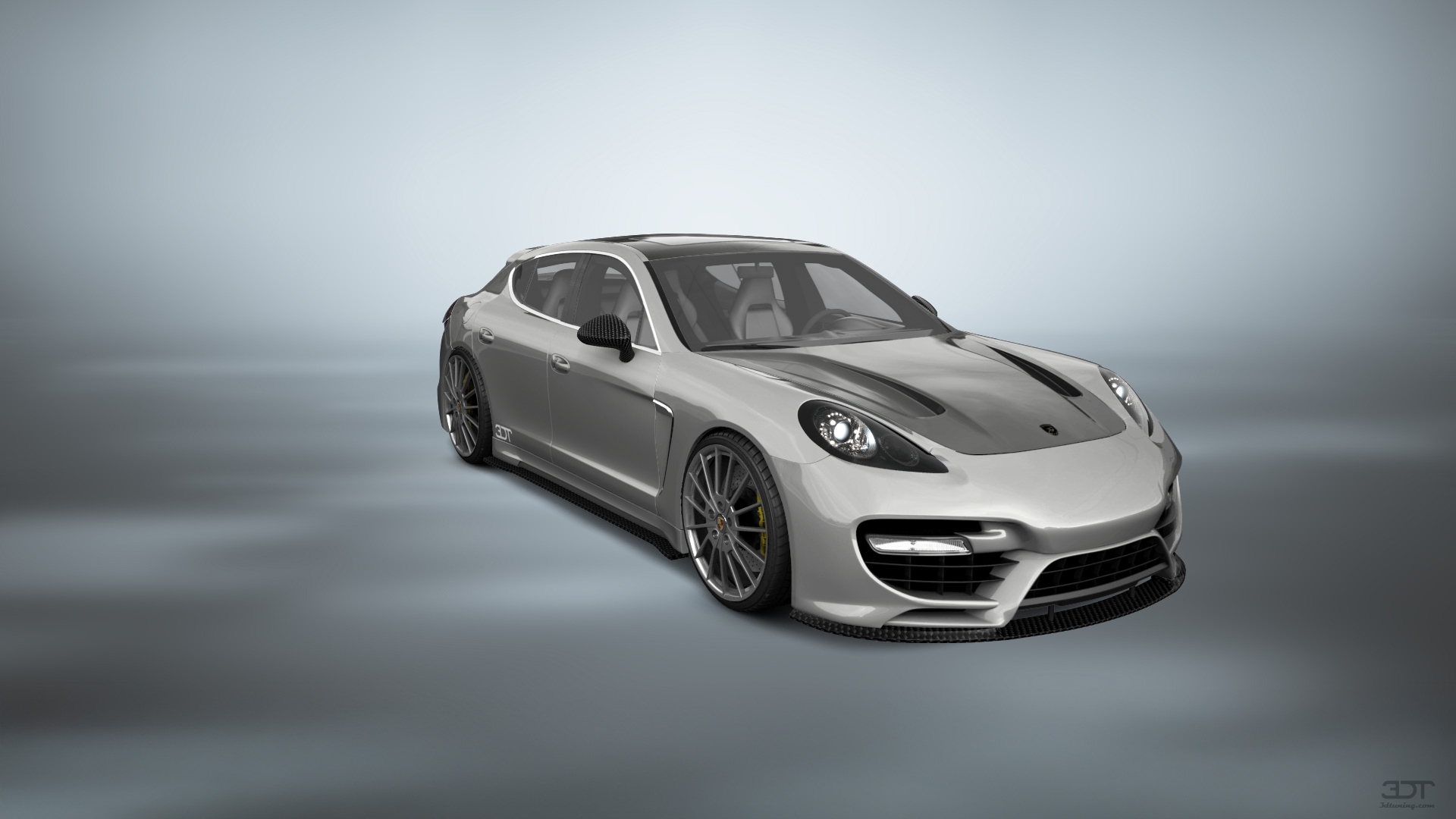 Porsche Panamera 4 door fastback saloon 2011