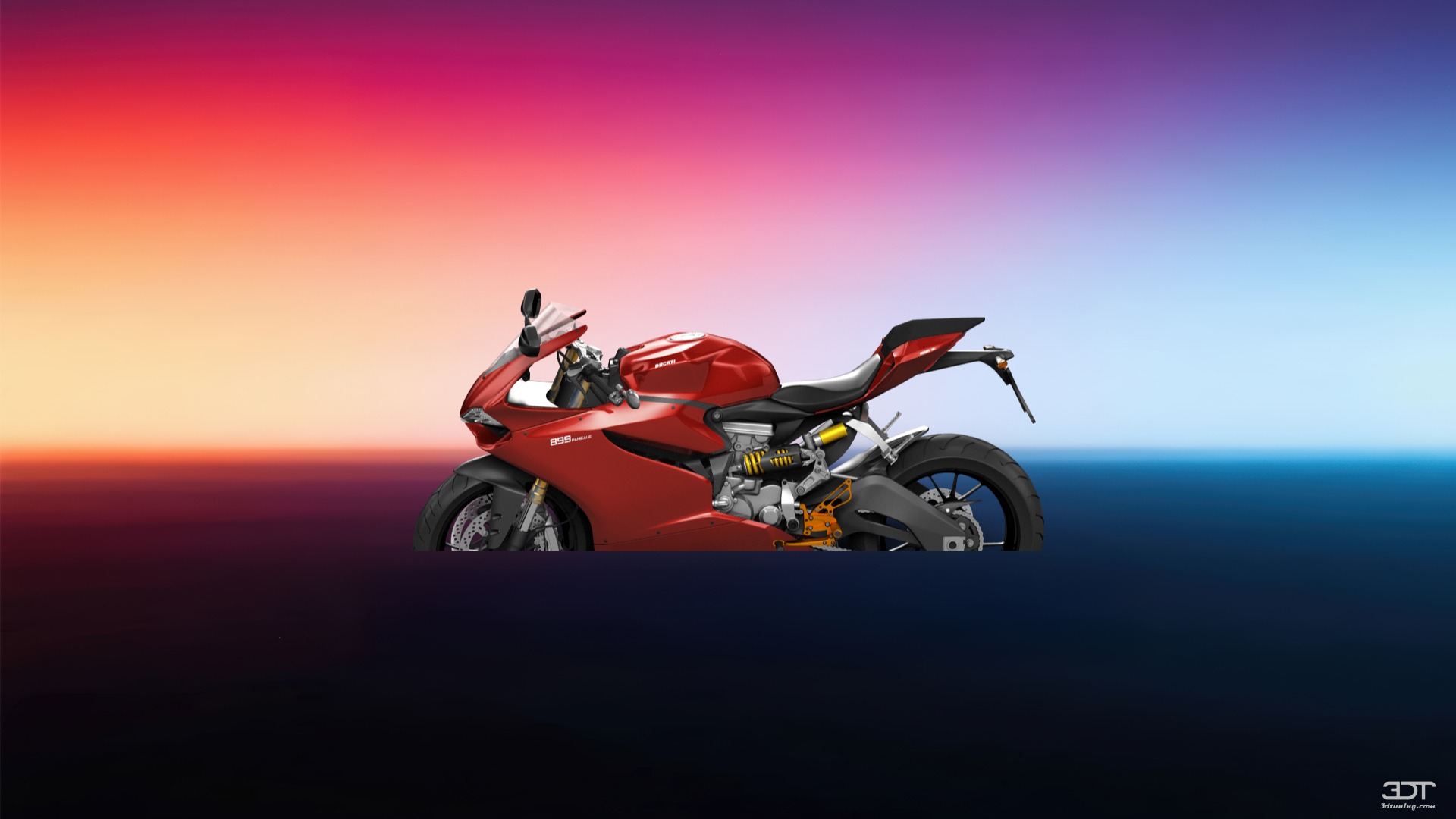 Ducati 899 Panigale Sport Bike 2015 tuning