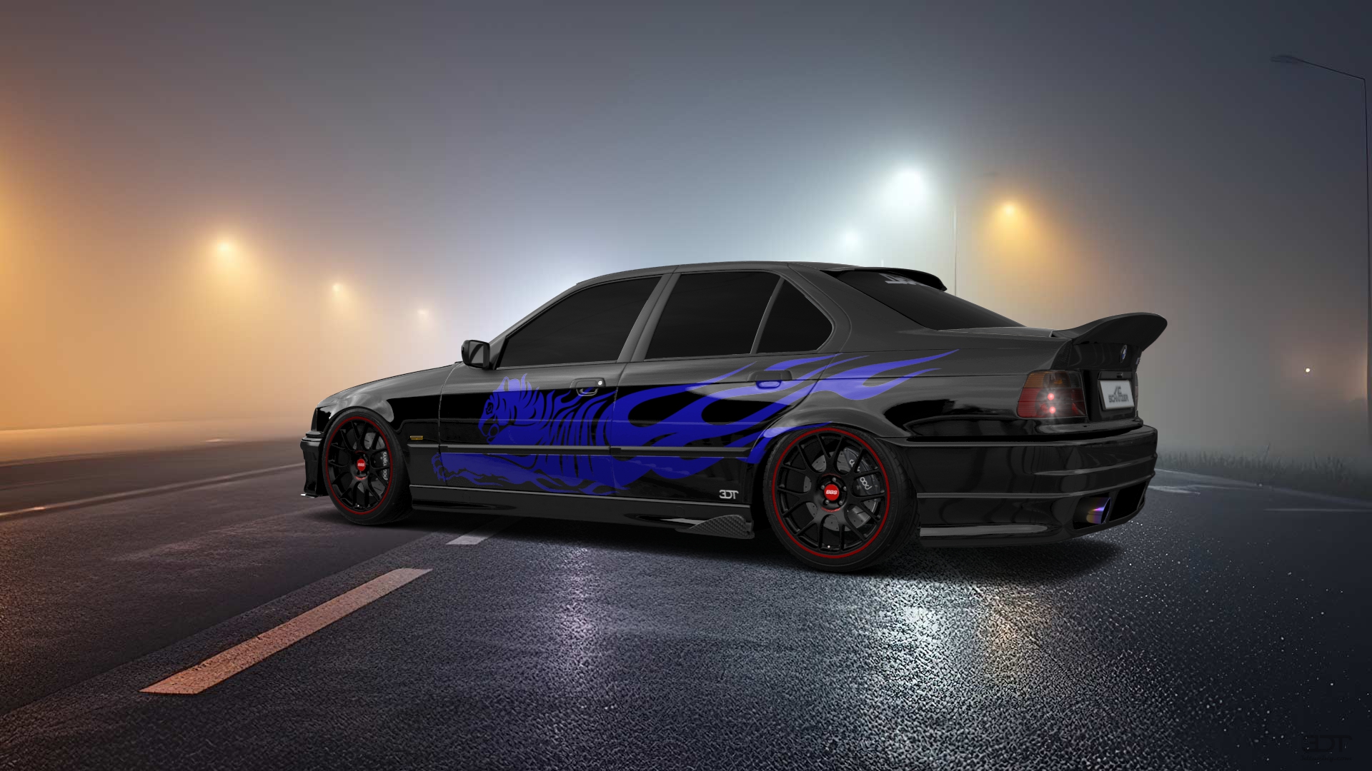 BMW 3 Series 4 Door Saloon 1990 tuning