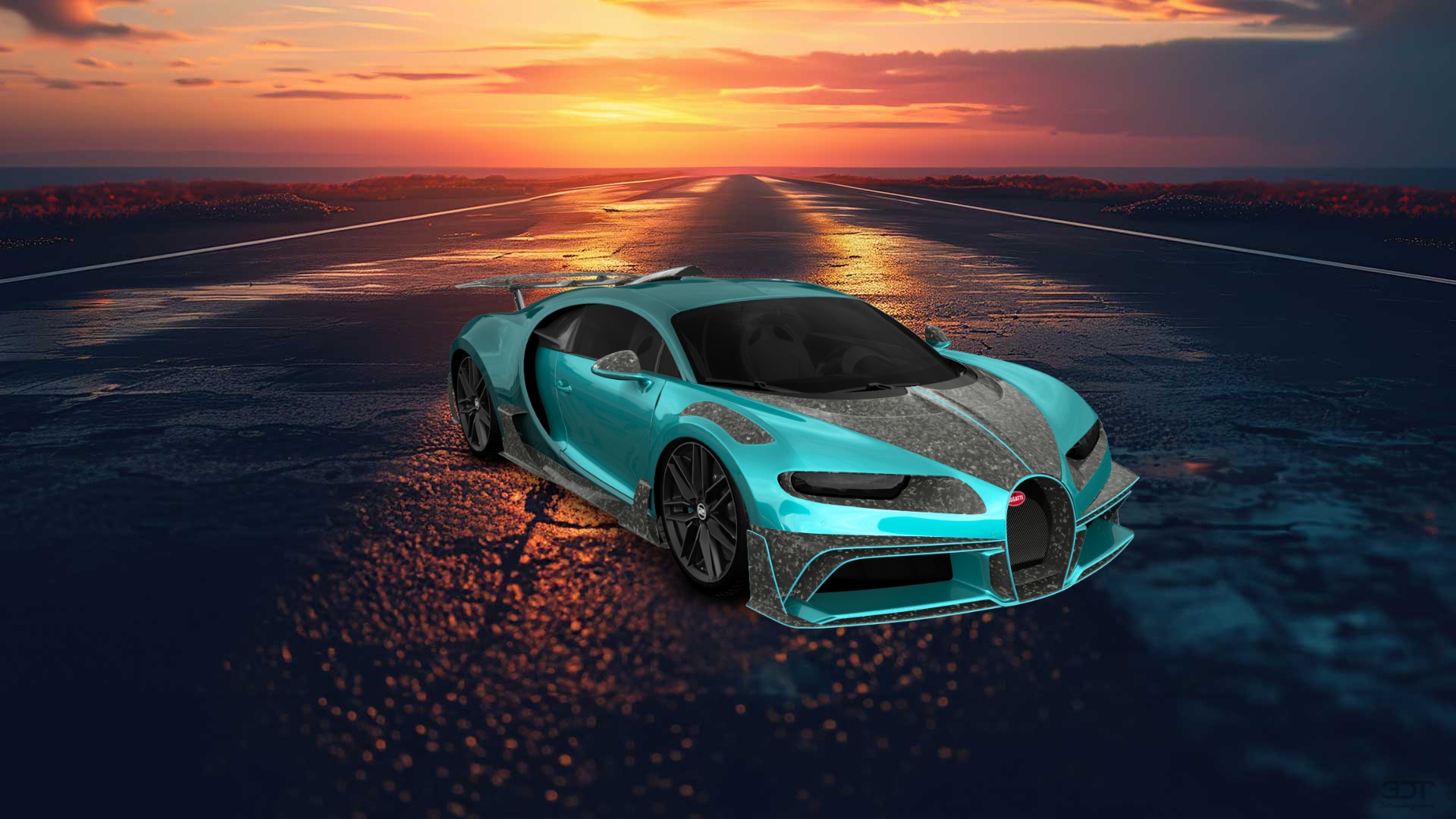 Bugatti Chiron 2 Door Coupe 2016