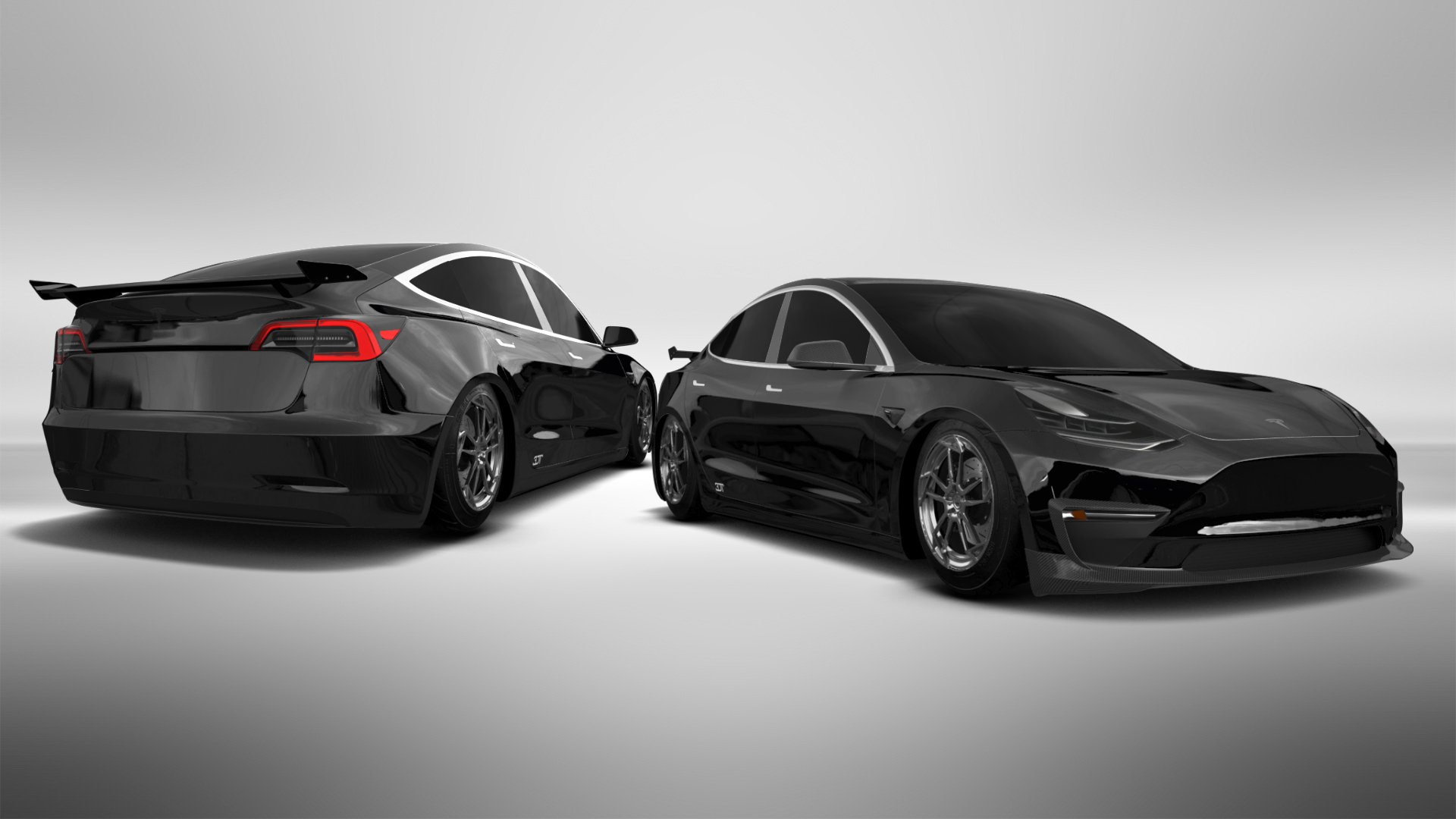 Tesla Model 3 4 Door Saloon 2017 tuning