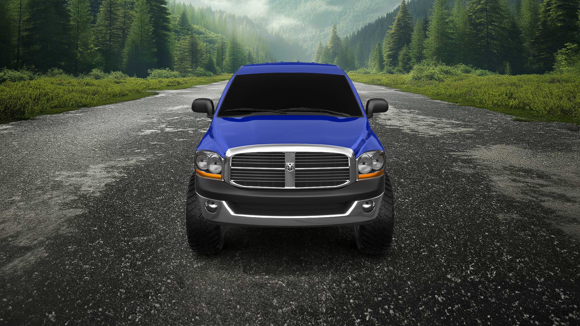 Dodge Ram 1500 Quad-Cab 4 Door pickup truck 2006