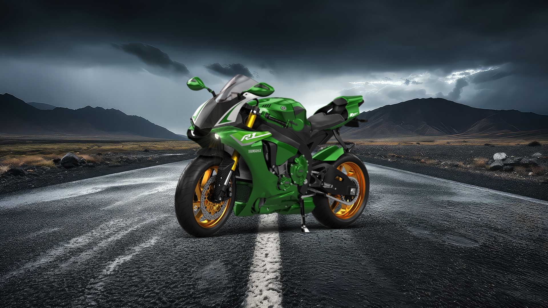 Yamaha YZF R1 Sport Bike 2015 tuning