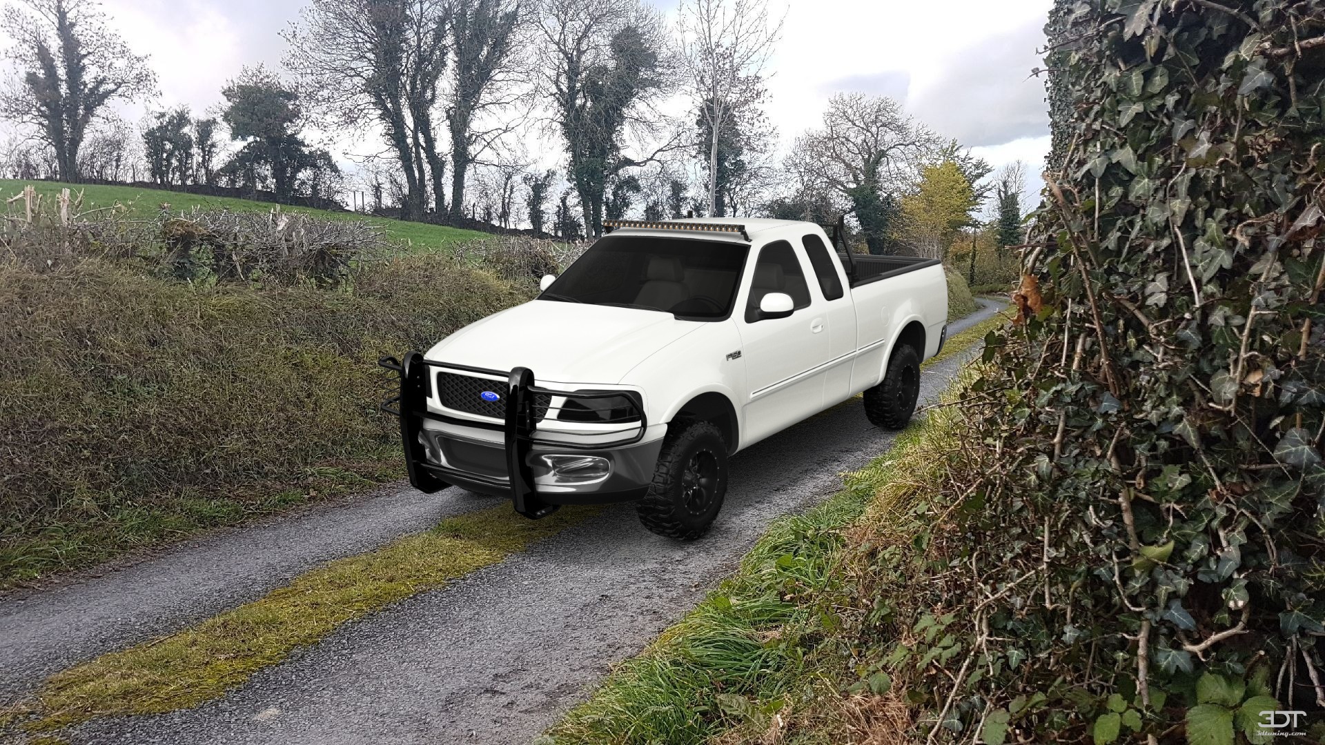 Tuning Ford F-150 SuperCab 2 Door pickup truck 1997