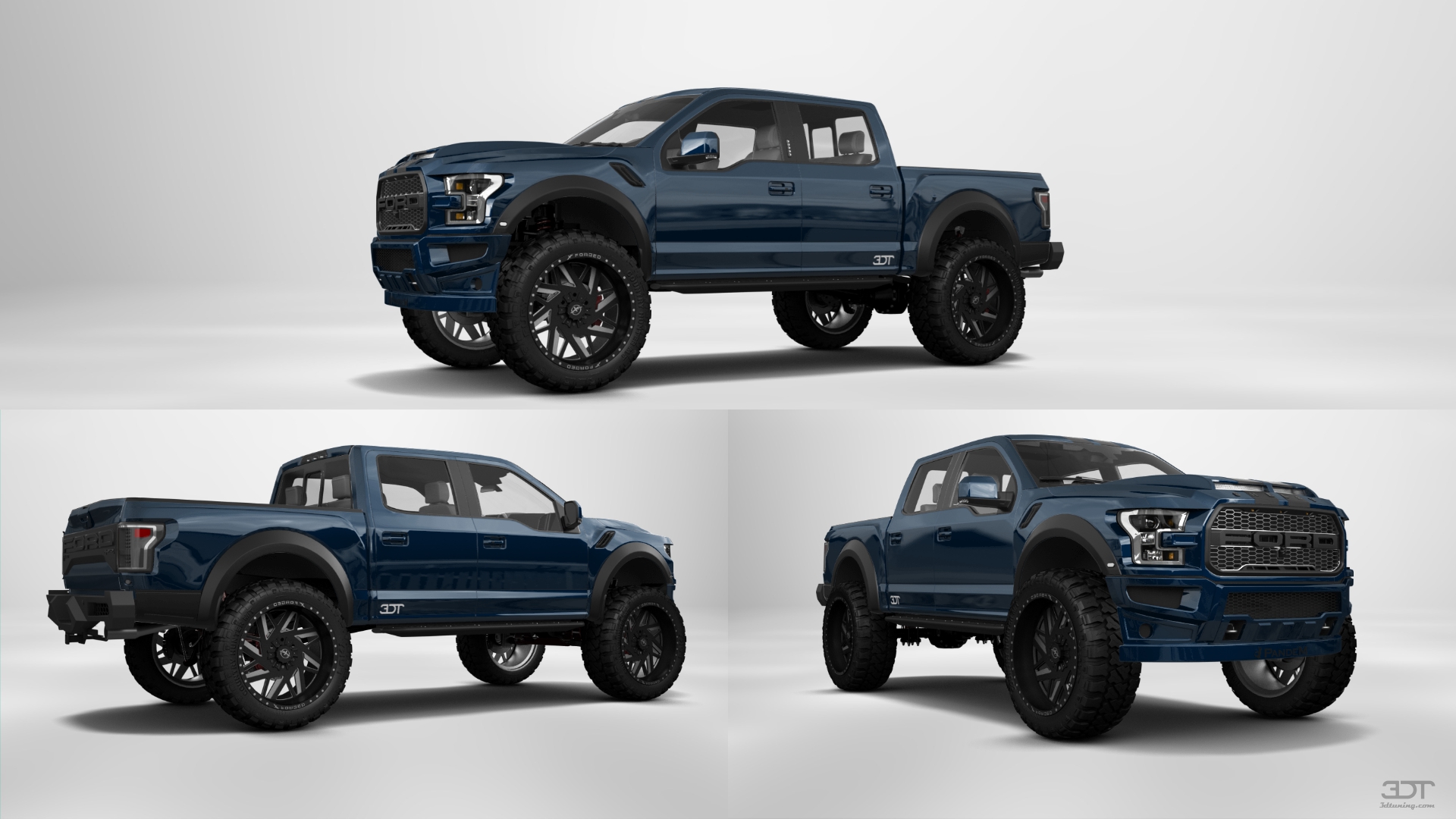 Ford F-150 Raptor 4 Door pickup truck 2017 tuning