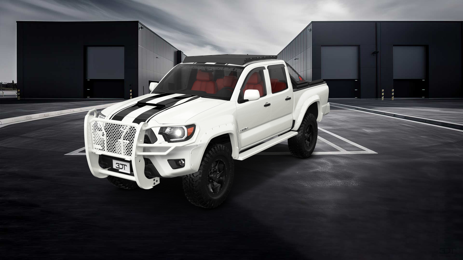 Toyota Tacoma Crew Cab 5.1 ft box 4 Door pickup truck 2012