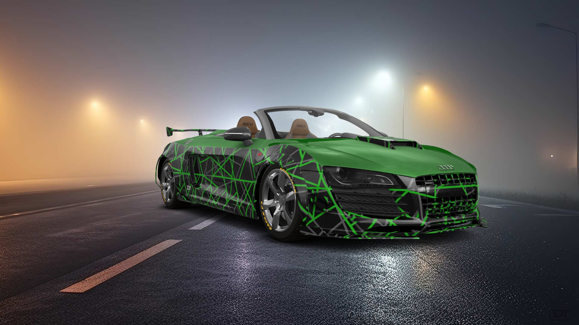 Audi R8 Spyder 2 Door Convertible 2008 tuning