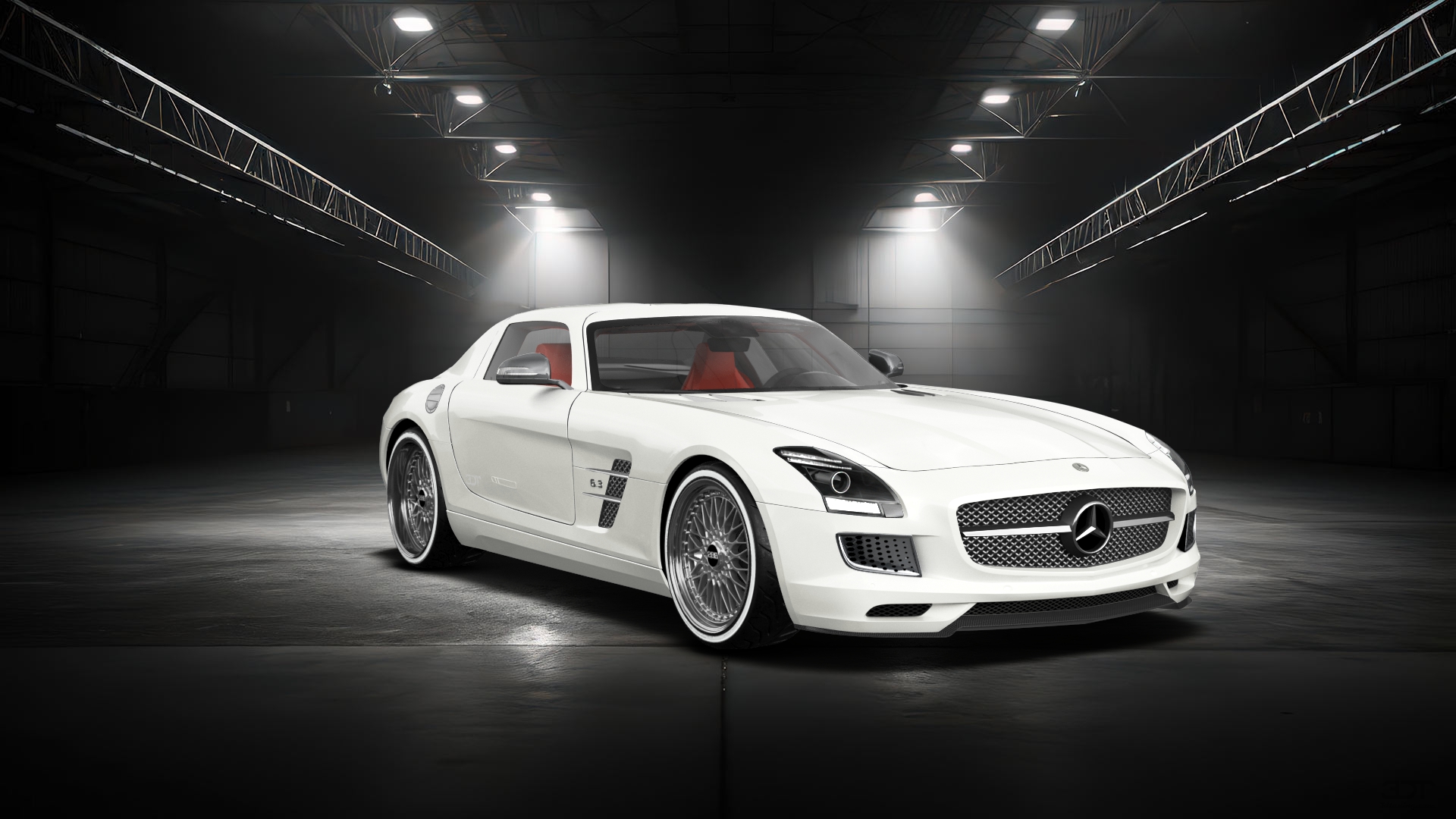 Mercedes SLS 2 Door Coupe 2011 tuning