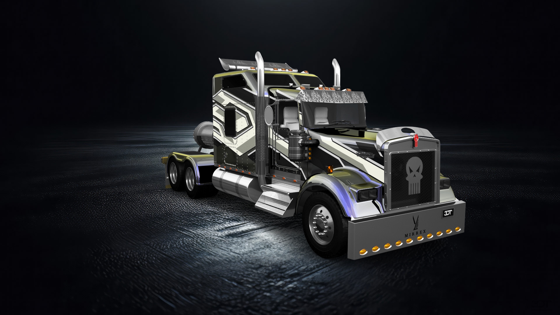 Kenworth W900 Sleeper Cab Truck 2015