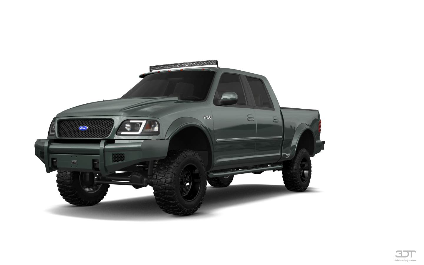 Tuning Ford F-150 SuperCrew 4 Door pickup truck 1997