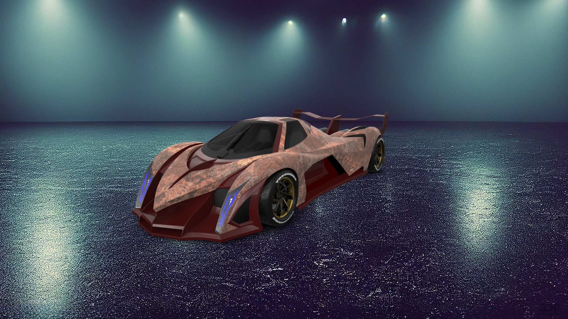 Devel Sixteen Hypercar 2014