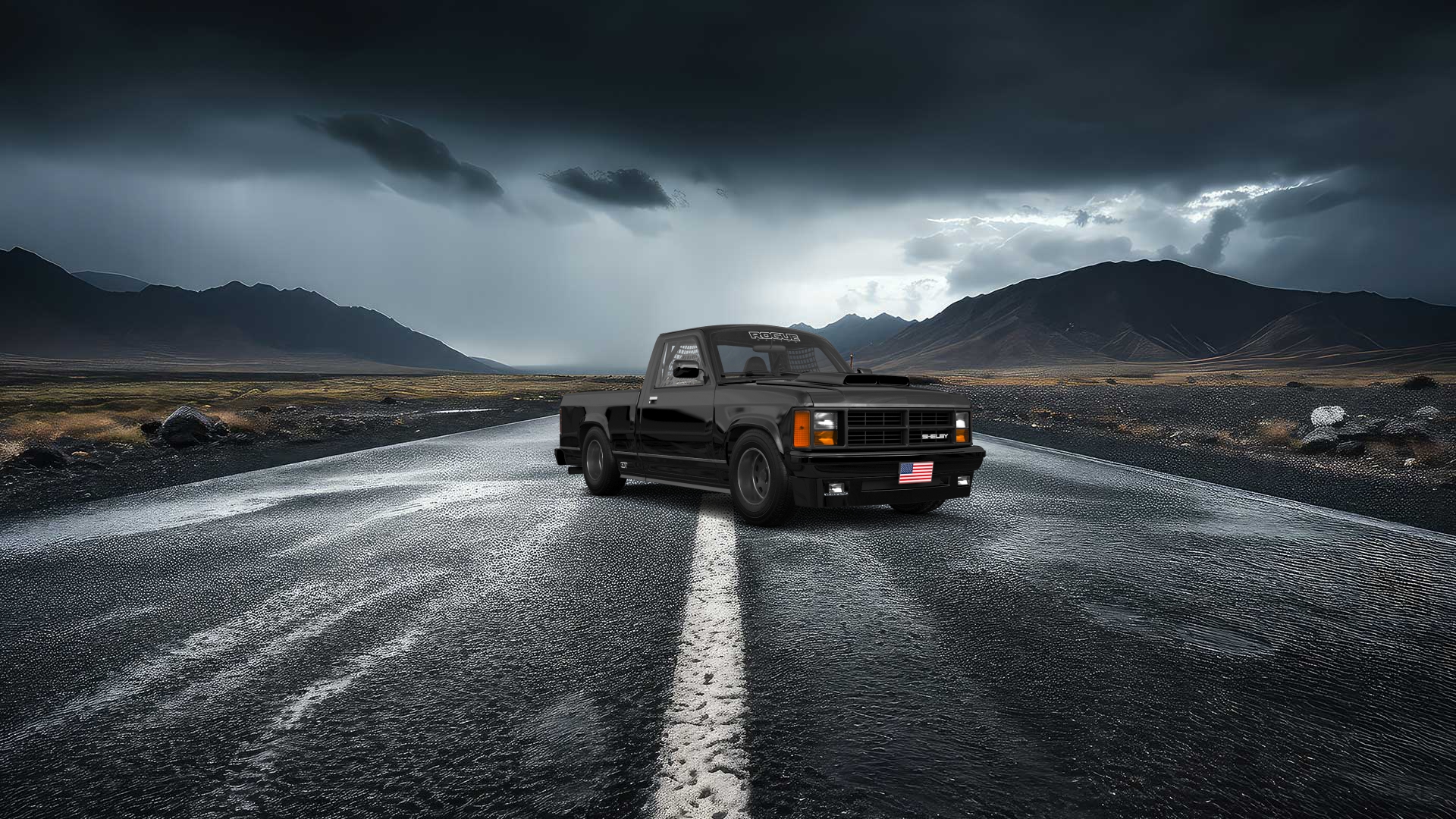 Dodge Dakota Regular Cab 2 Door pickup truck 1987