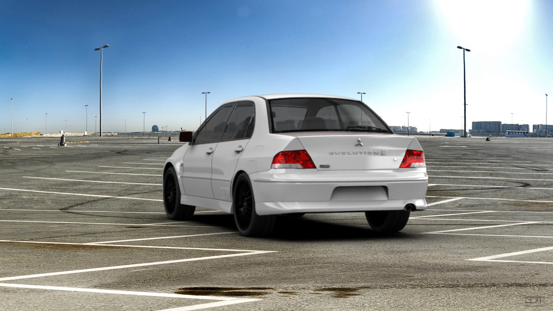Mitsubishi Lancer Evo VII sedan 2001 tuning