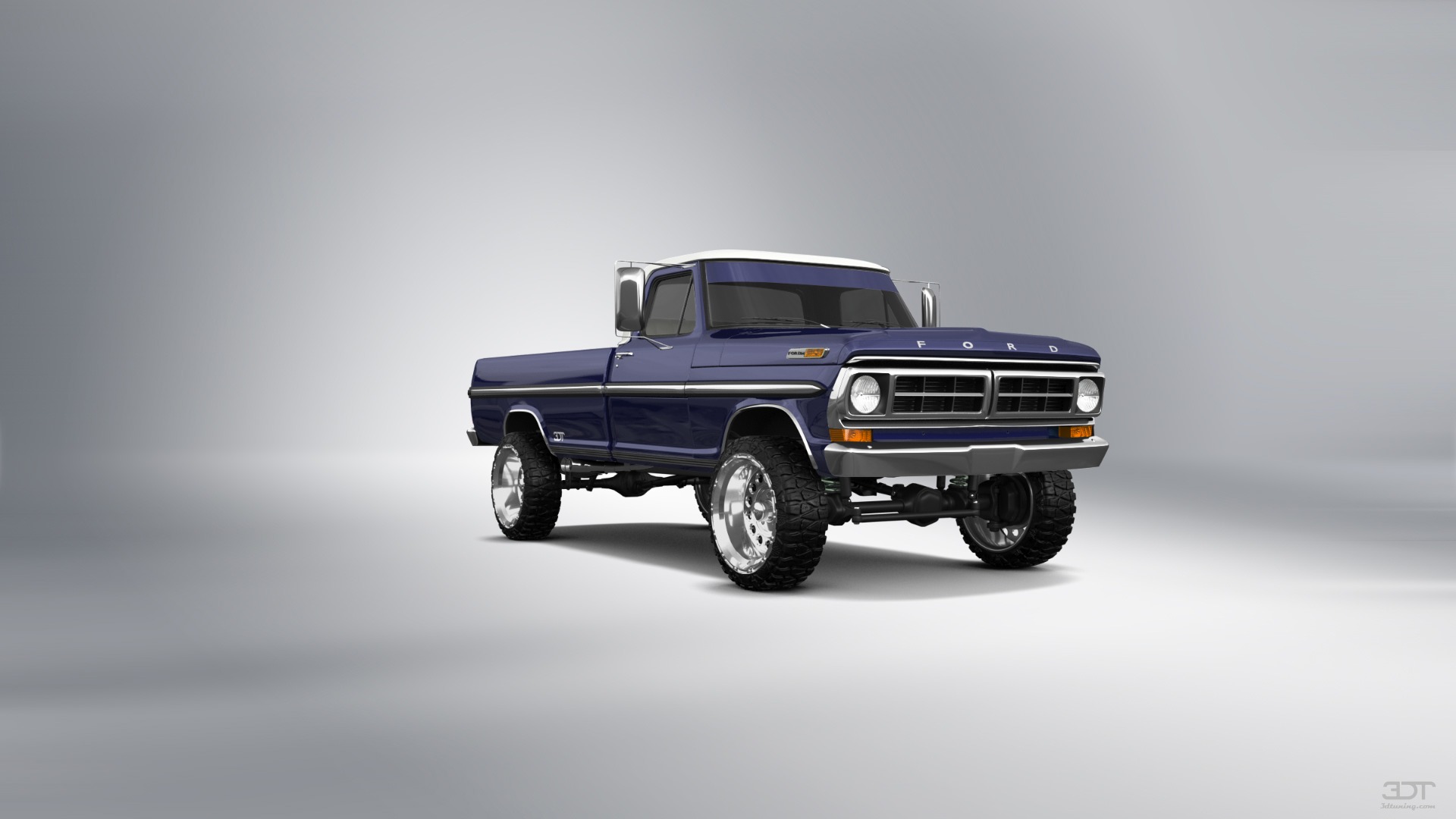 Ford F-250 2 Door pickup truck 1971