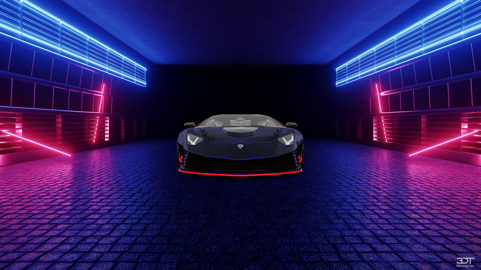 Lamborghini Aventador 2 Door Coupe 2012 tuning