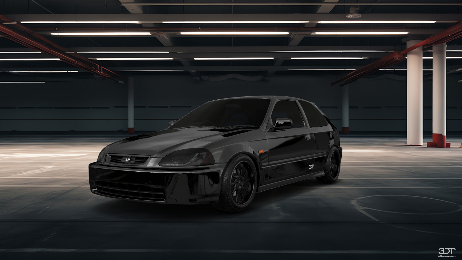 Honda Civic 3 Door Hatchback 1997 Images