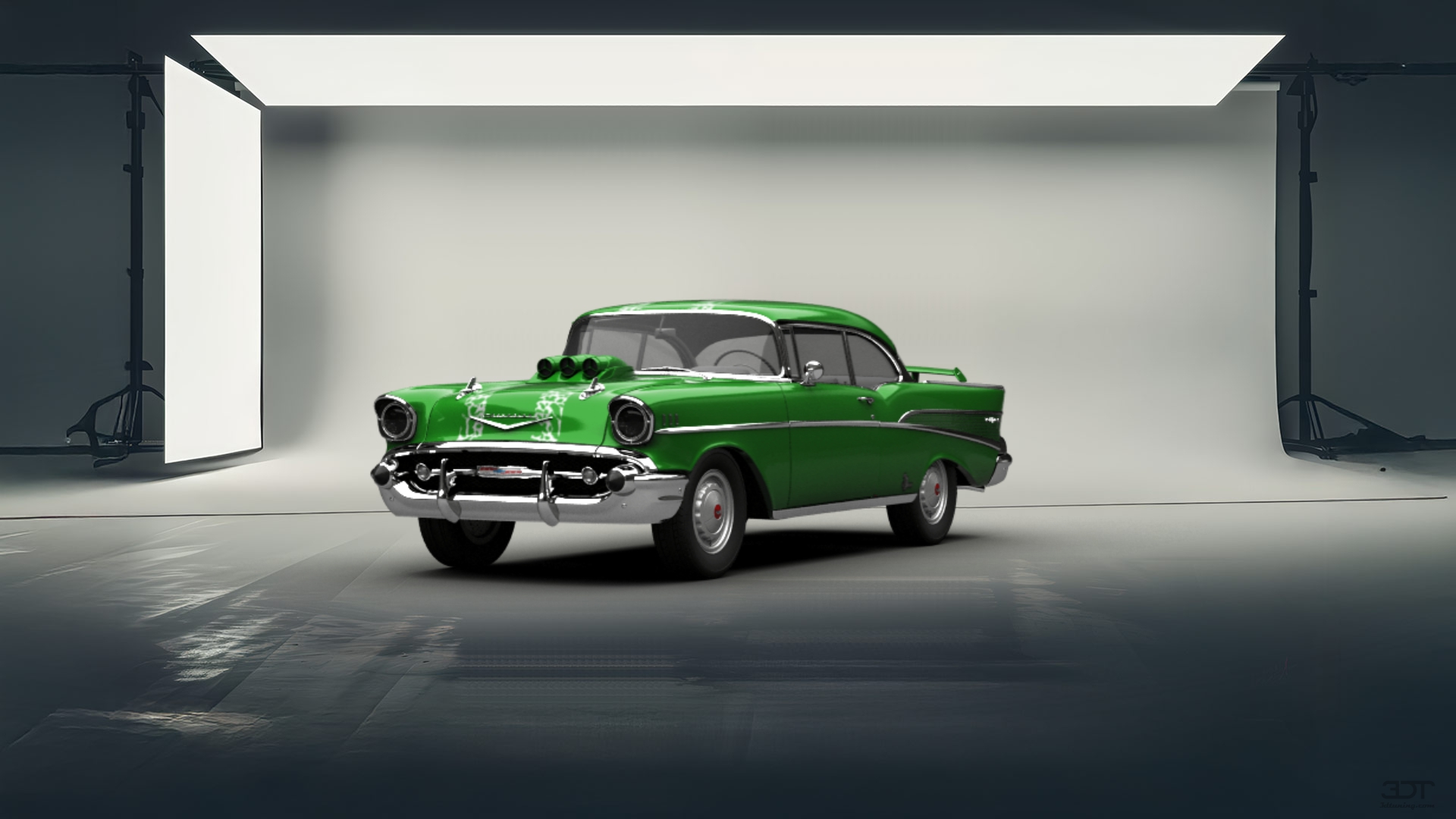 Chevrolet Bel Air Coupe 1957 tuning