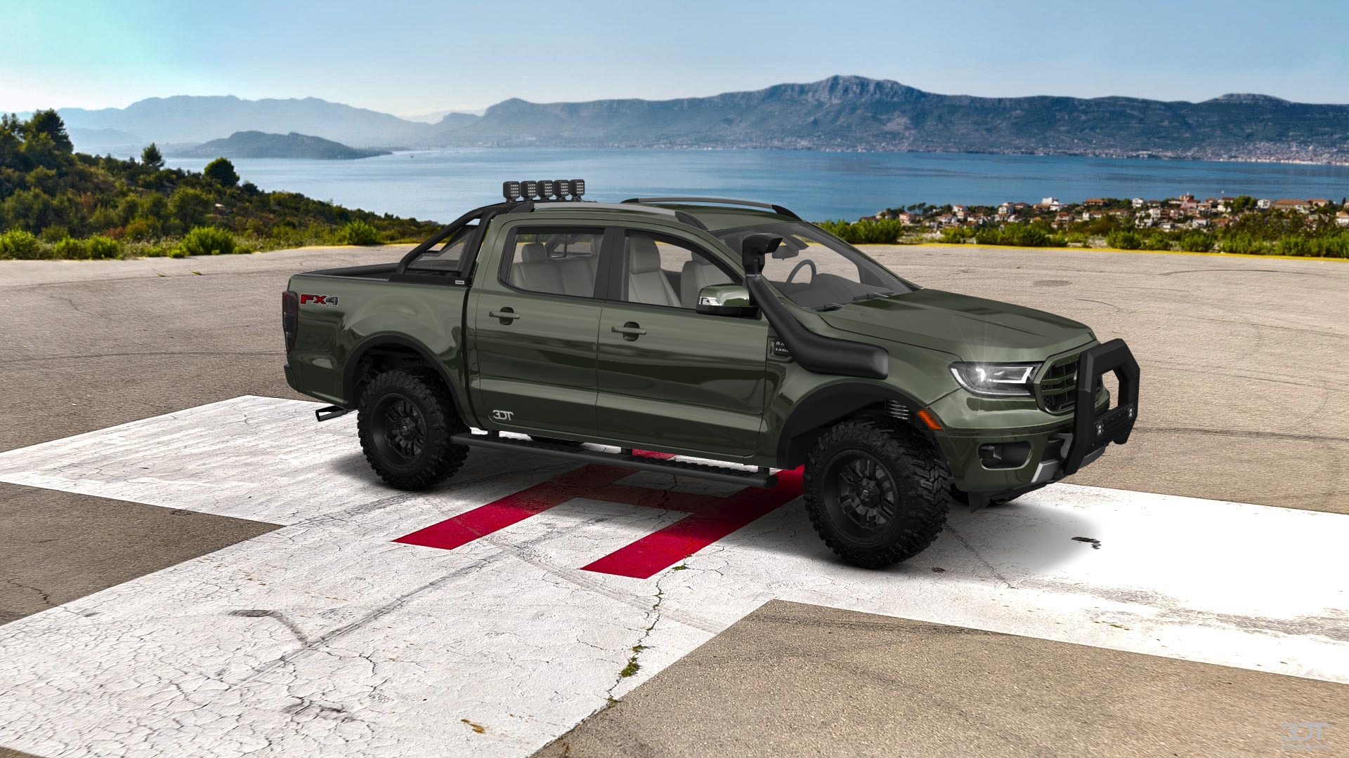 Ford Ranger 4 Door pickup truck 2019 Images