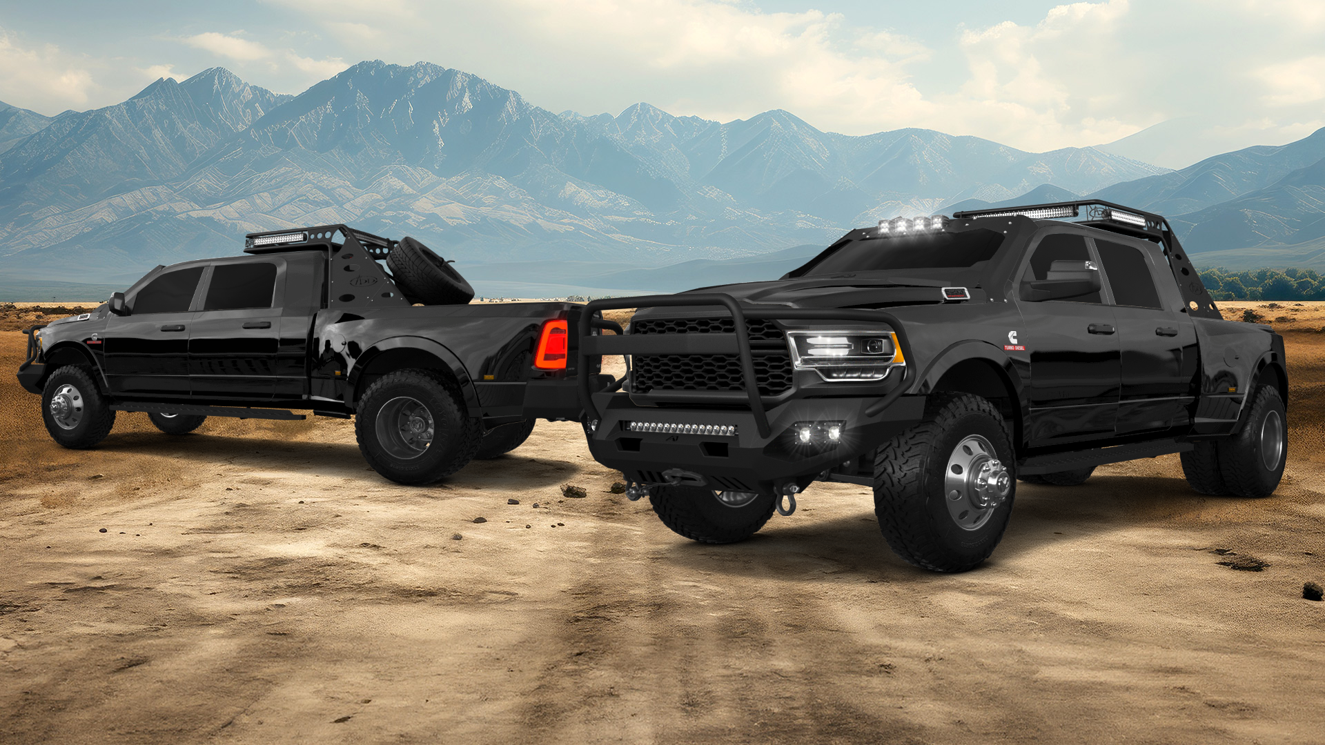 Dodge Ram 3500 4 Door pickup truck 2020 tuning