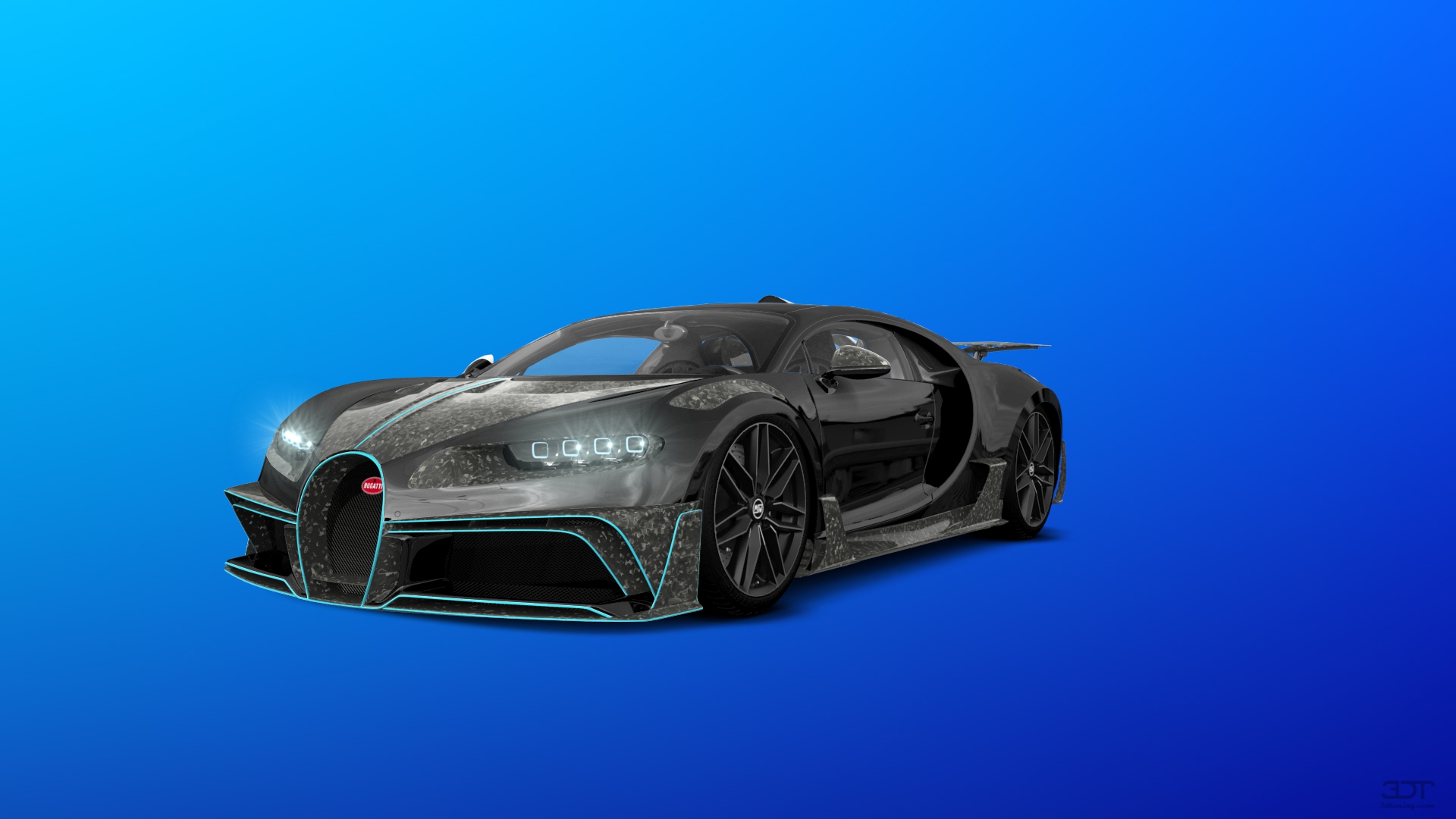 Bugatti Chiron 2 Door Coupe 2016 tuning