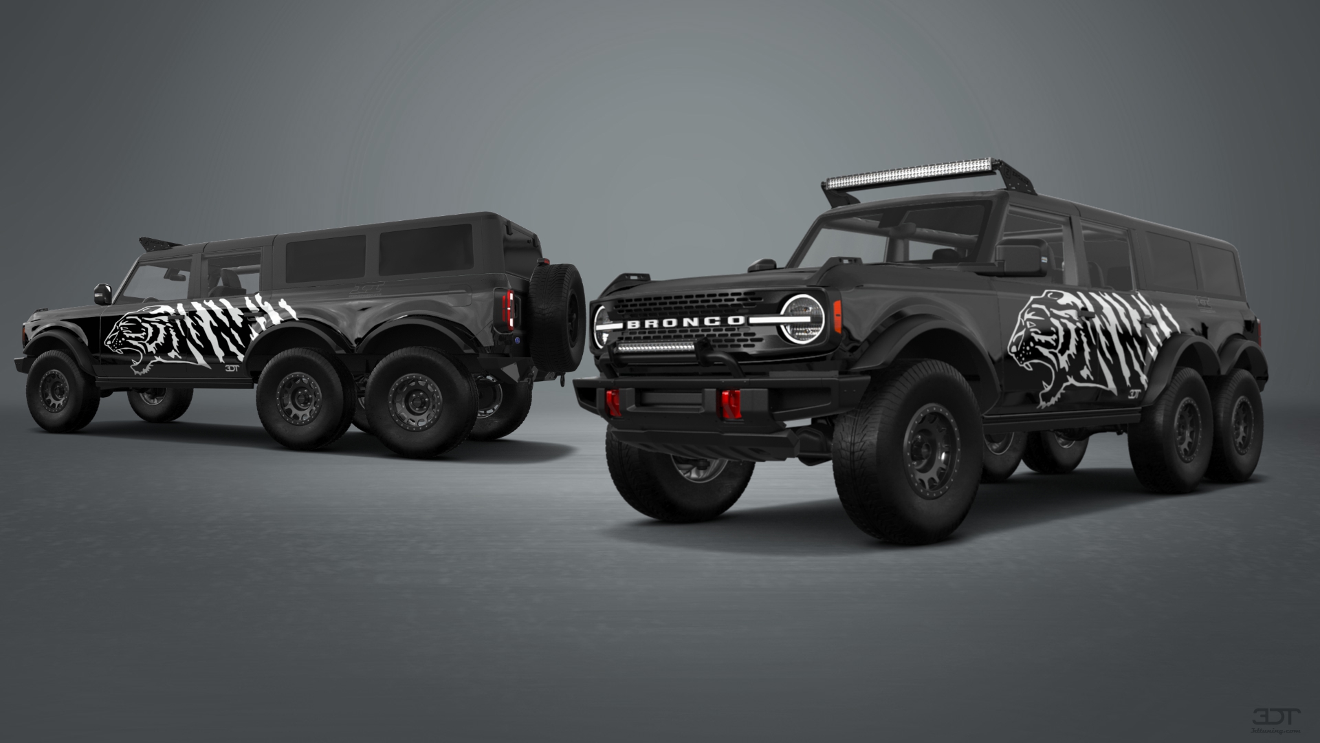 Ford Bronco 6X6 4 Door pickup truck 2021