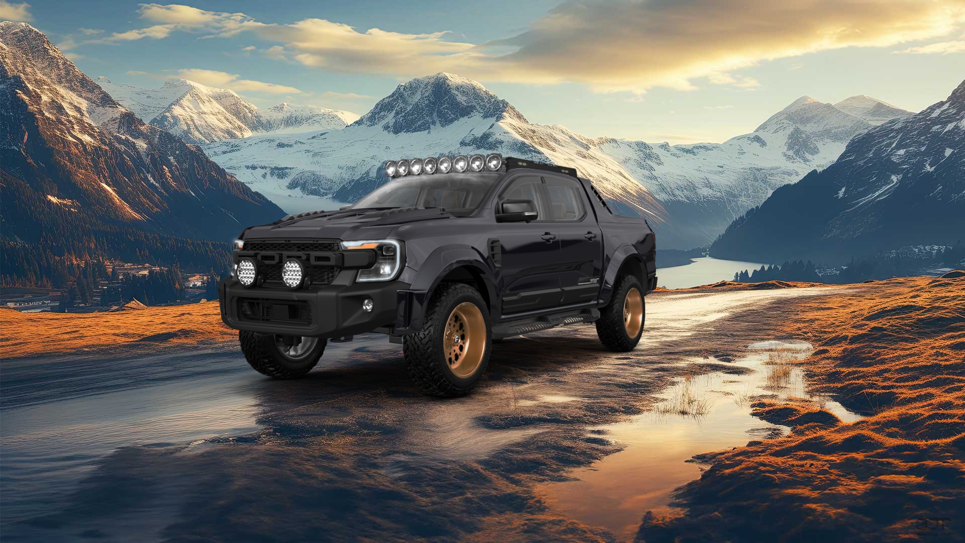 Ford Ranger 4 Door pickup truck 2022