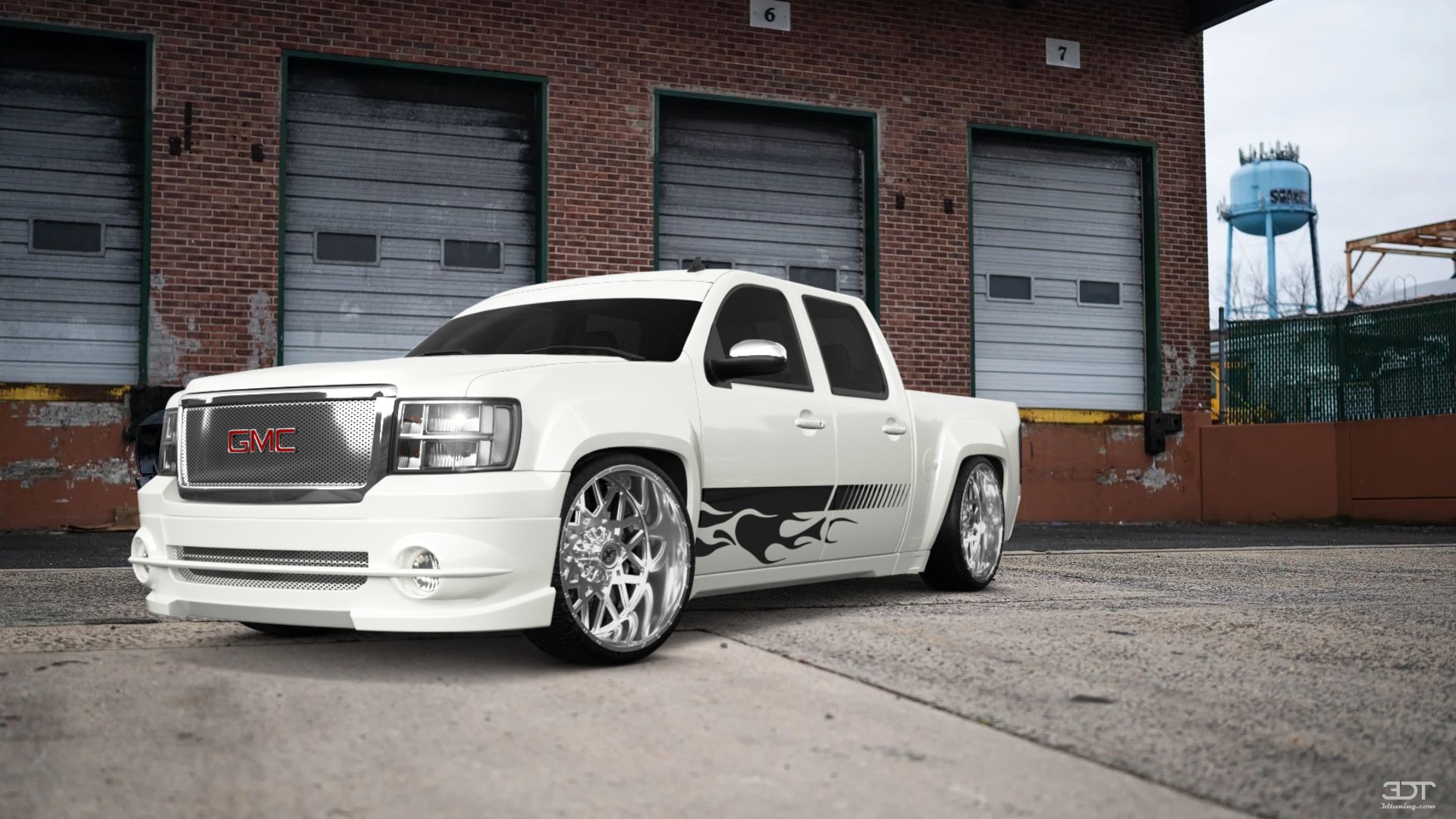 GMC Sierra 1500 Crew Cab 5.8 ft box 4 Door pickup truck 2007