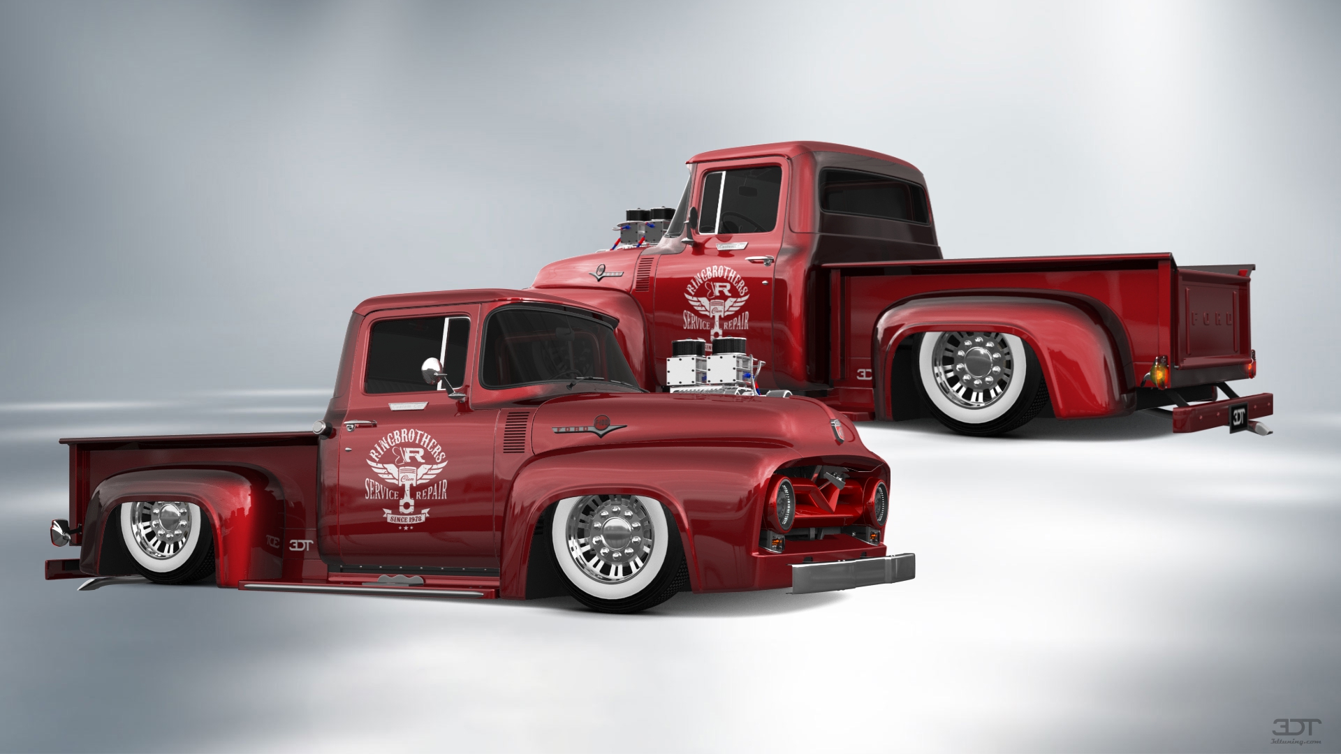 Ford F-100 2 Door truck 1956