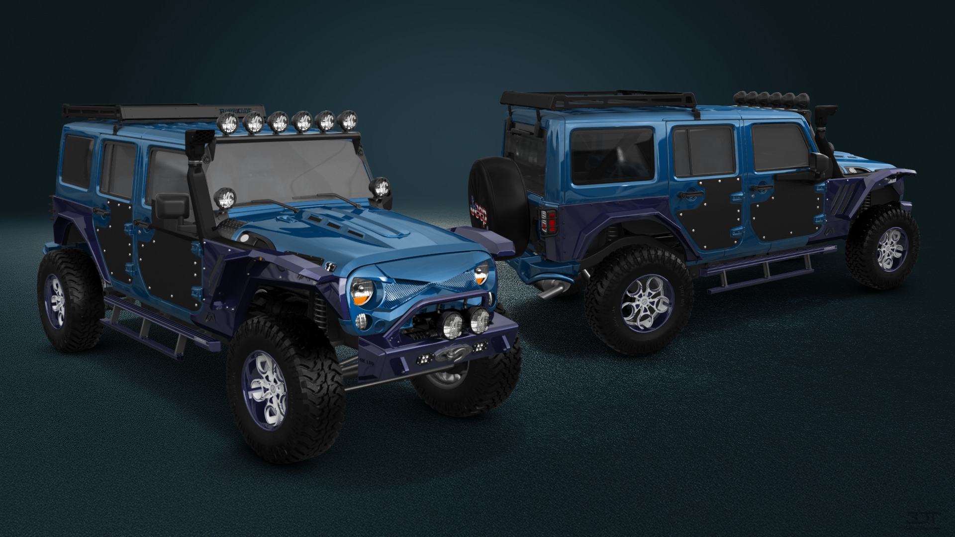 Jeep Wrangler Unlimited JK Rubicon Recon 4 Door SUV 2017