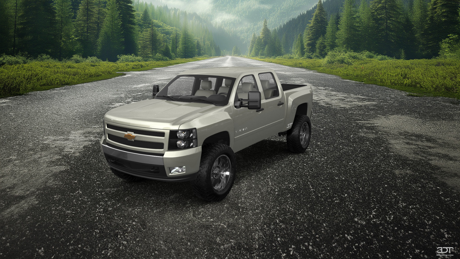 Chevrolet Silverado 1500 Crew Cab 4 Door pickup truck 2007 tuning