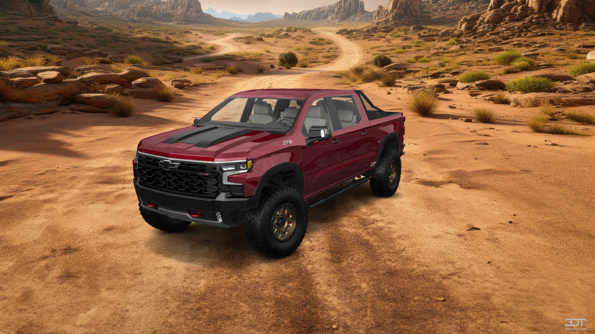 Chevrolet Silverado 1500 Crew Cab 5.8 ft box 4 Door pickup truck 2023 tuning
