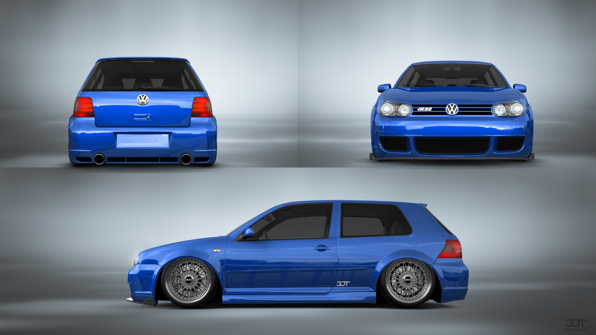 Volkswagen Golf 4 (mk4) 3 Door Hatchback 1997 tuning
