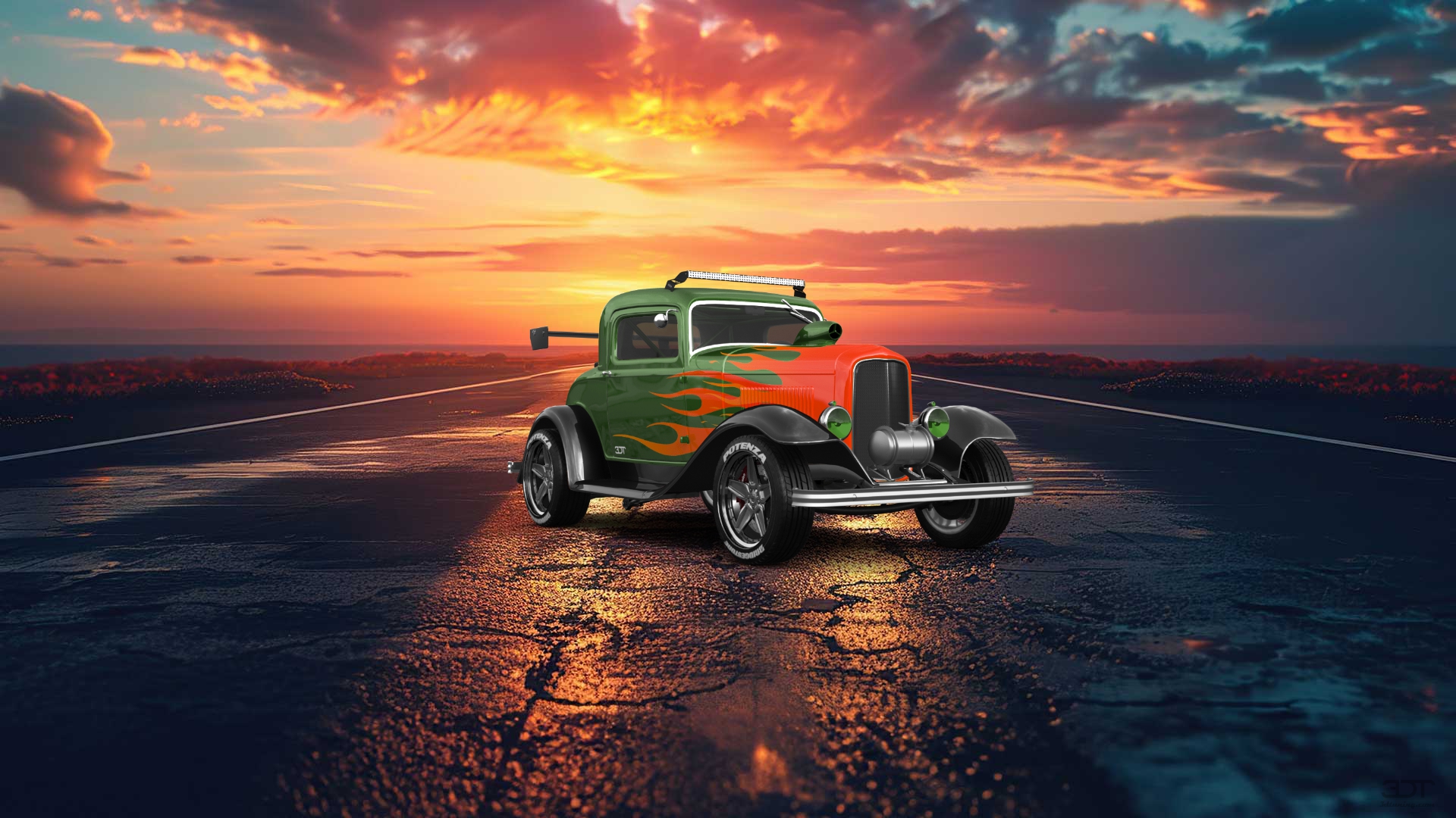 Ford Model B Deluxe 2 Door Coupe 1932 tuning