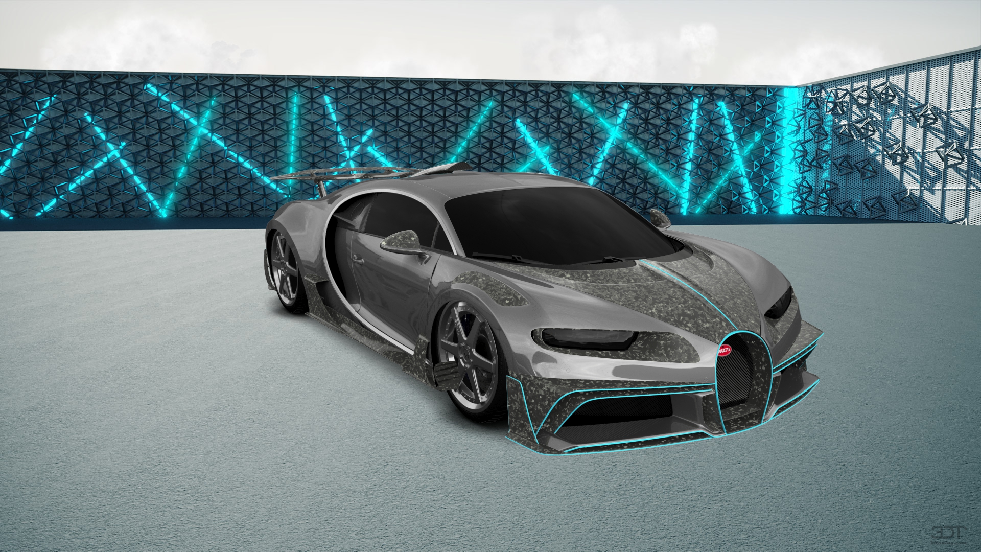 Bugatti Chiron 2 Door Coupe 2016