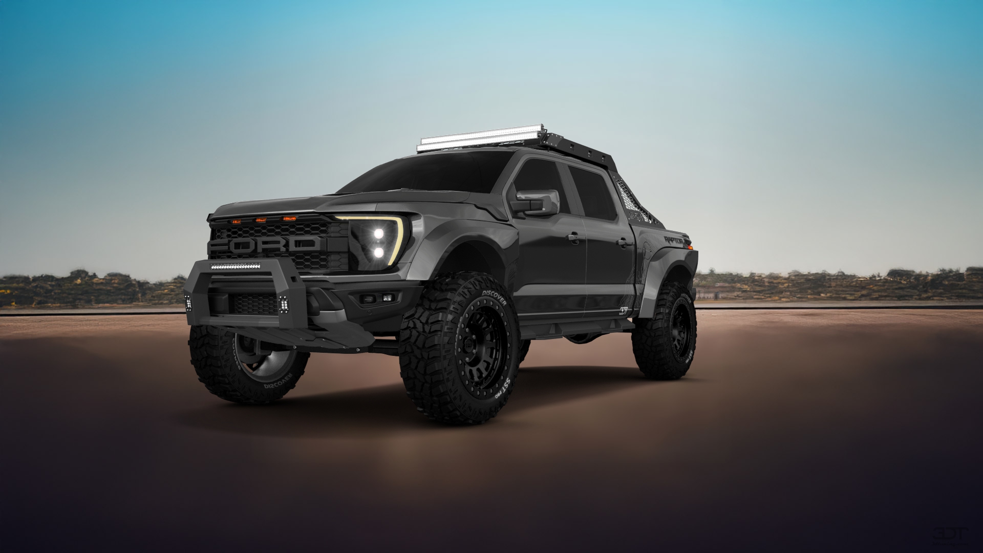 Ford F-150 Raptor 4 Door pickup truck 2021 tuning