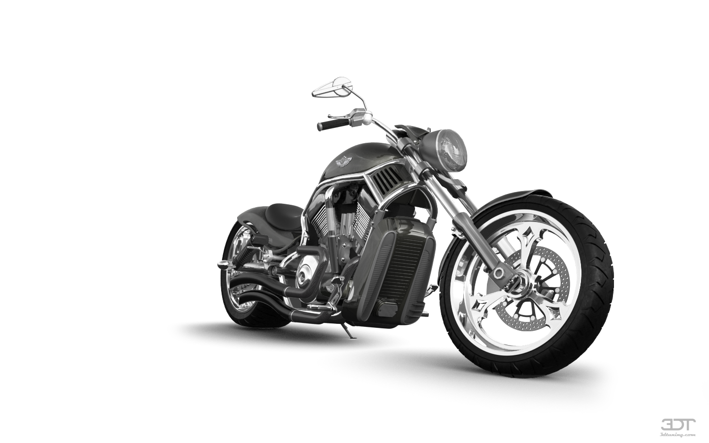 Tuning Harley-Davidson Custom Chopper Cruiser 2011