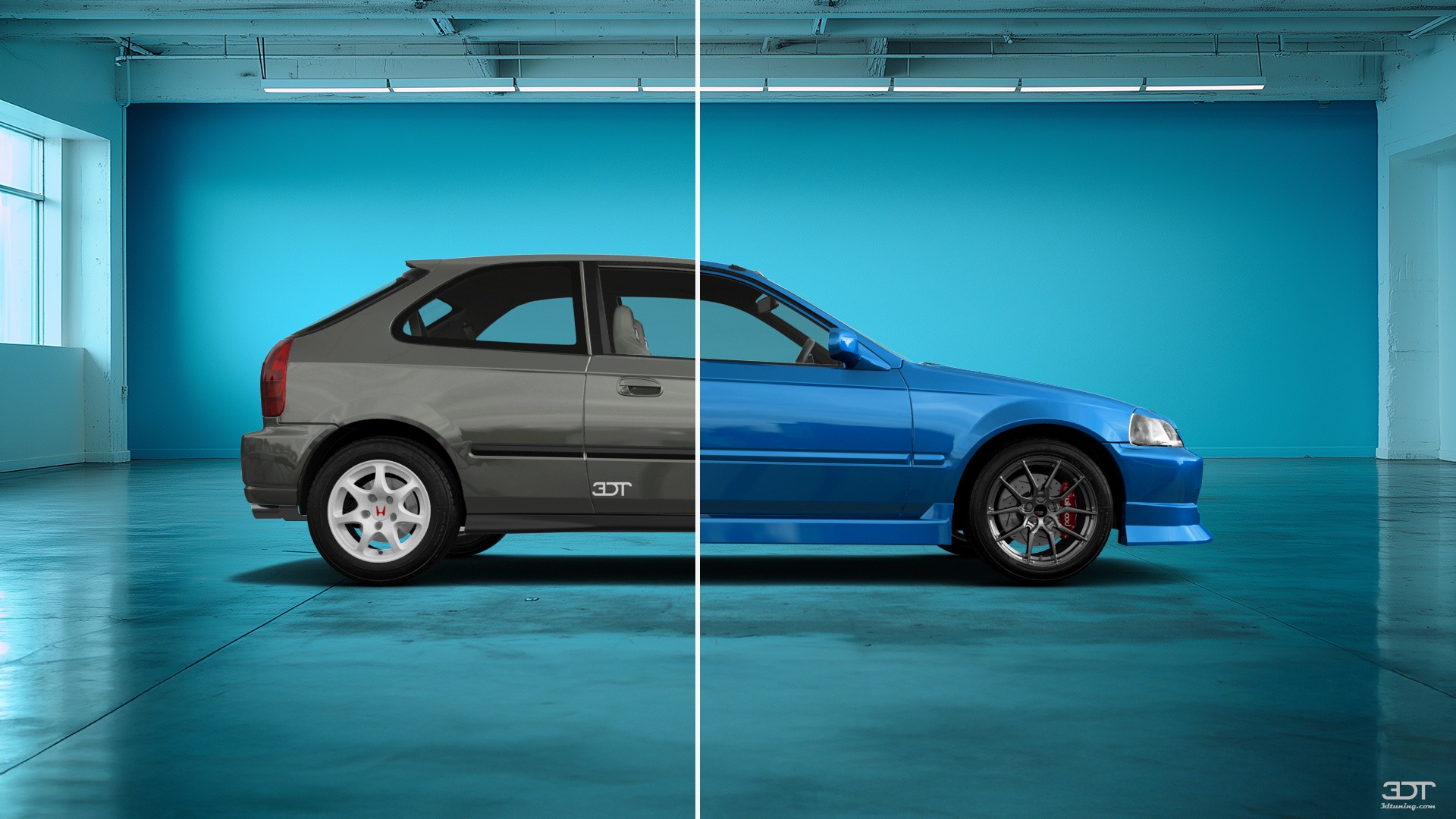 Honda Civic 3 Door Hatchback 1997 tuning