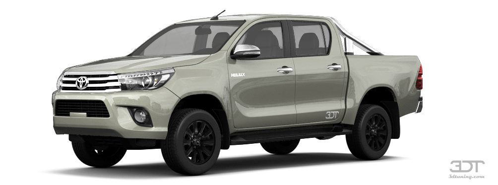 Tuning Toyota Hilux Double Cab 4 Door pickup truck 2016