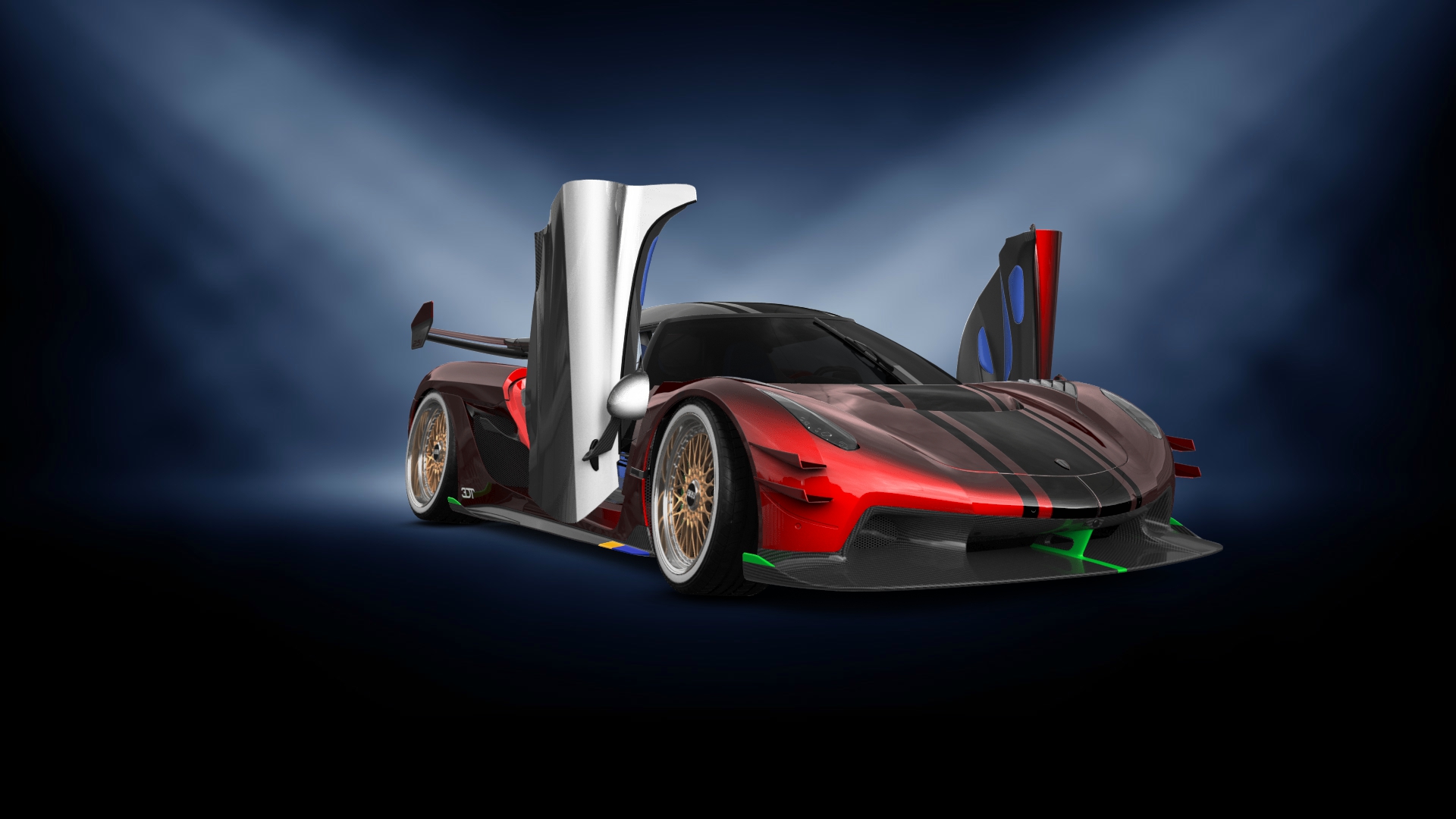 Koenigsegg Jesko 2 door targa top 2020